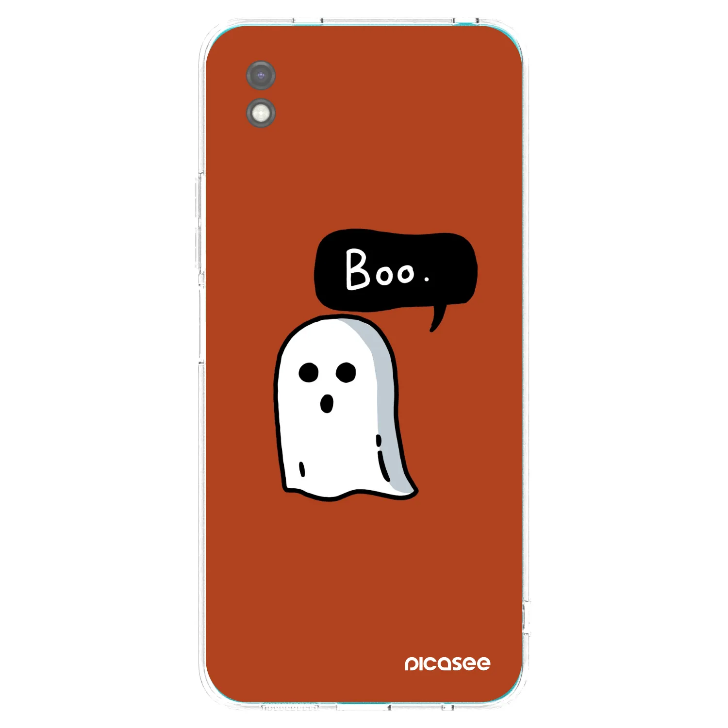 Picasee silikonowe czarne etui na Xiaomi Redmi 9A - Boo