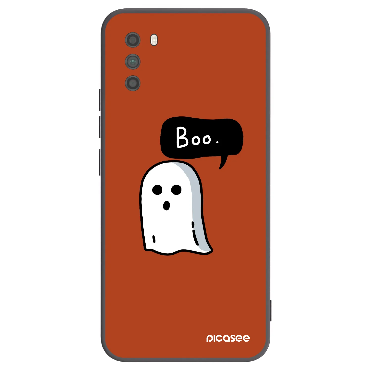Picasee silikonowe czarne etui na Xiaomi Poco M3 - Boo