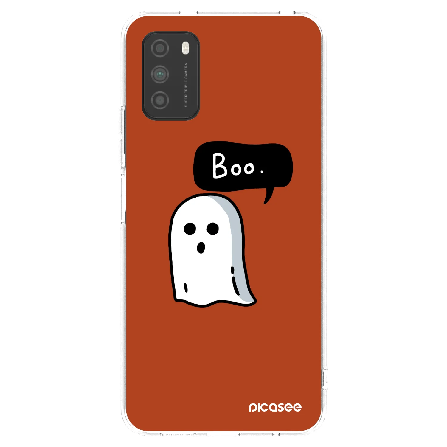 Picasee silikonowe przeźroczyste etui na Xiaomi Poco M3 - Boo