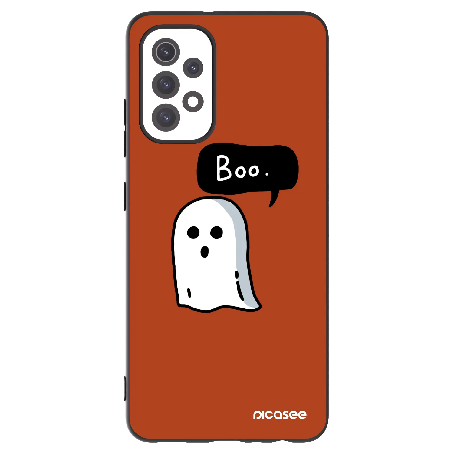 Picasee silikonowe czarne etui na Samsung Galaxy A32 5G A326B - Boo