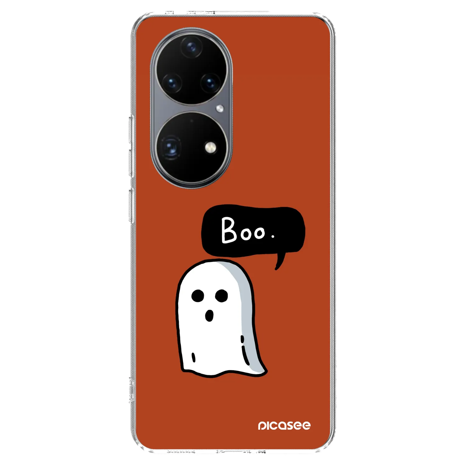 Picasee silikonowe przeźroczyste etui na Huawei P50 - Boo