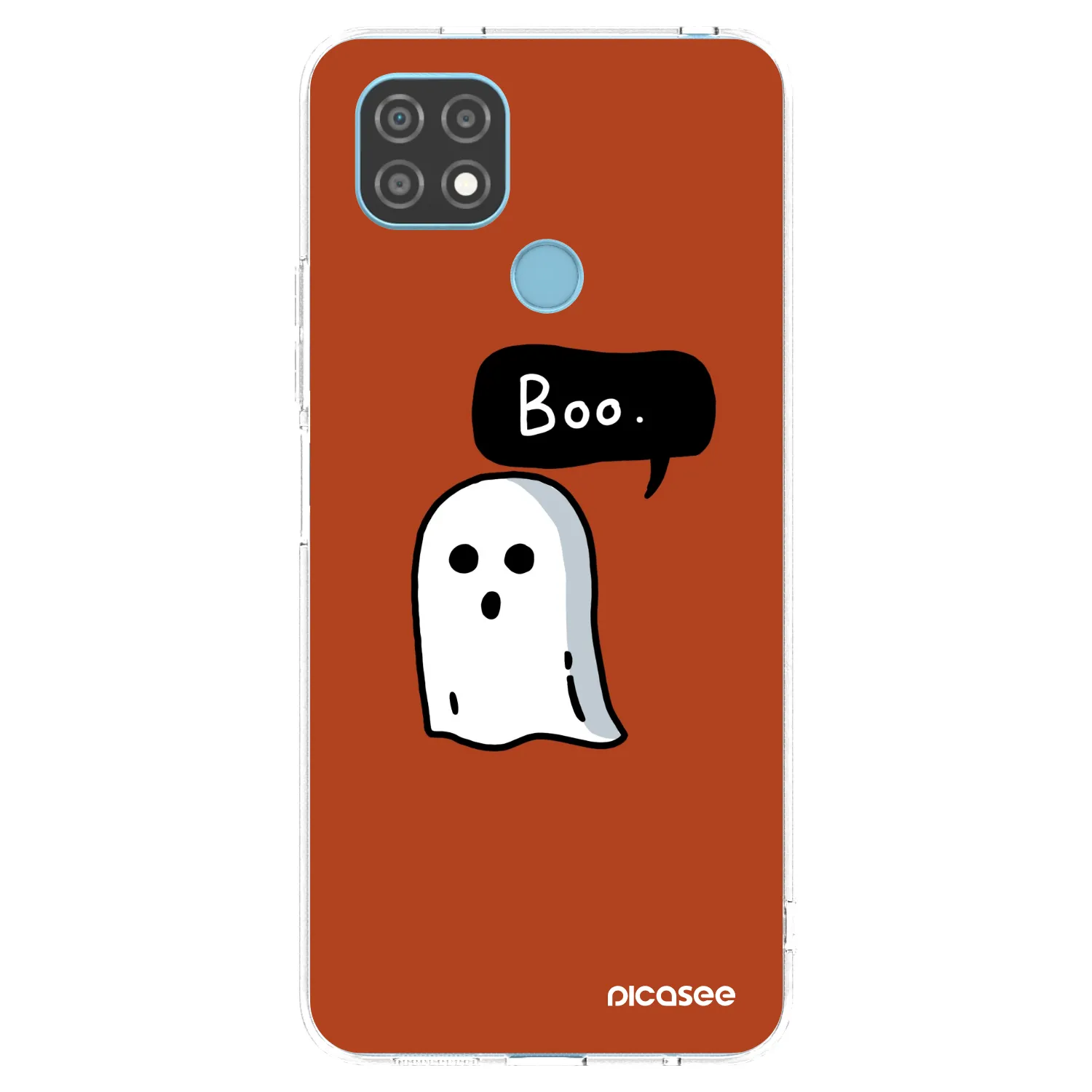 Picasee silikonowe przeźroczyste etui na Realme C21 - Boo