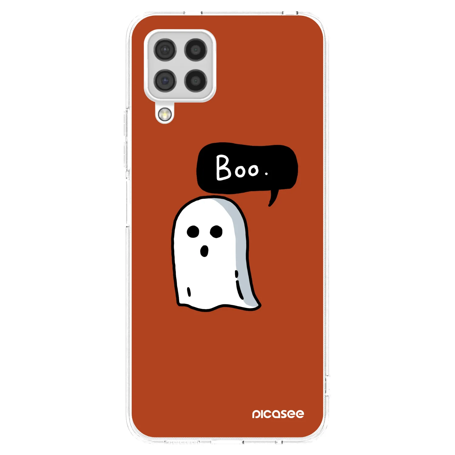 Picasee silikonowe przeźroczyste etui na Samsung Galaxy A22 A225F 4G - Boo