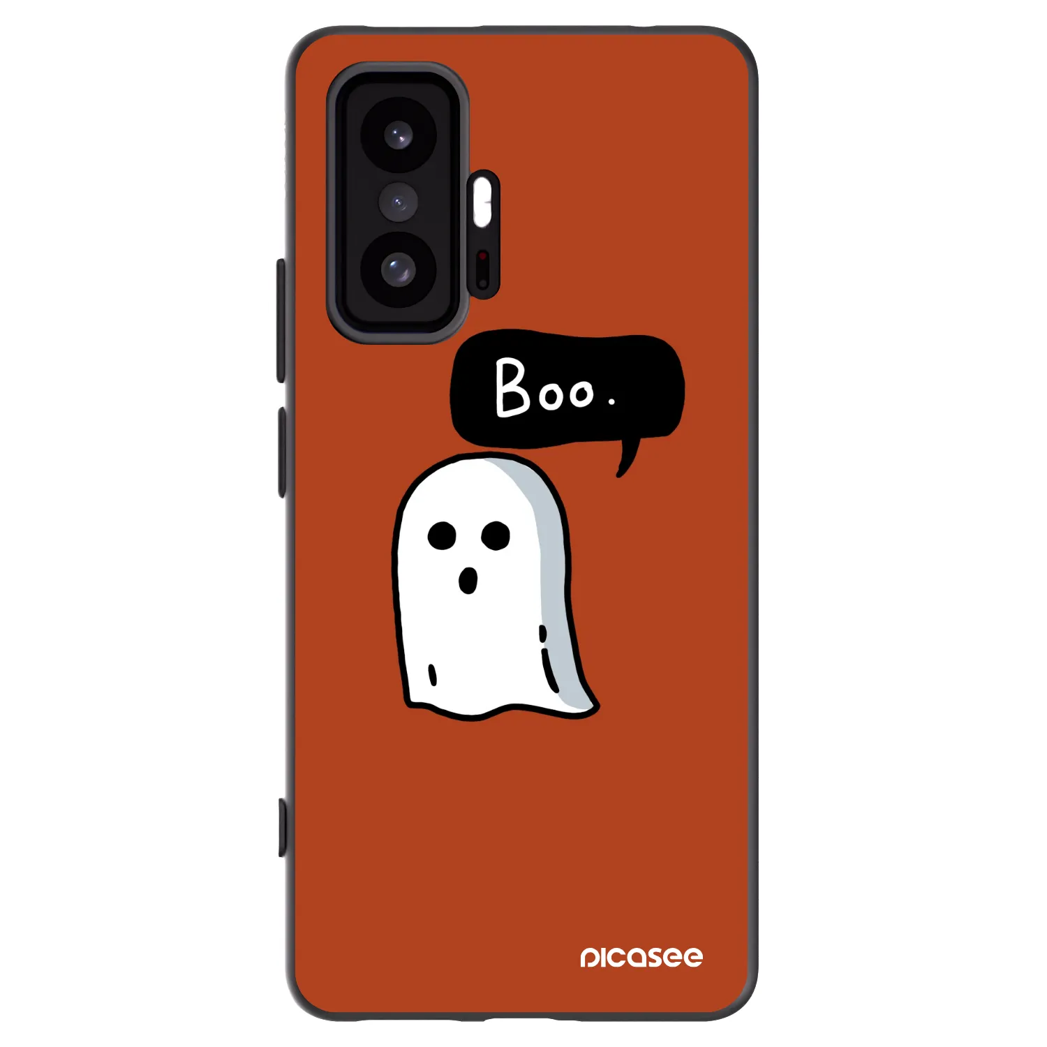 Picasee silikonowe czarne etui na Xiaomi 11T - Boo