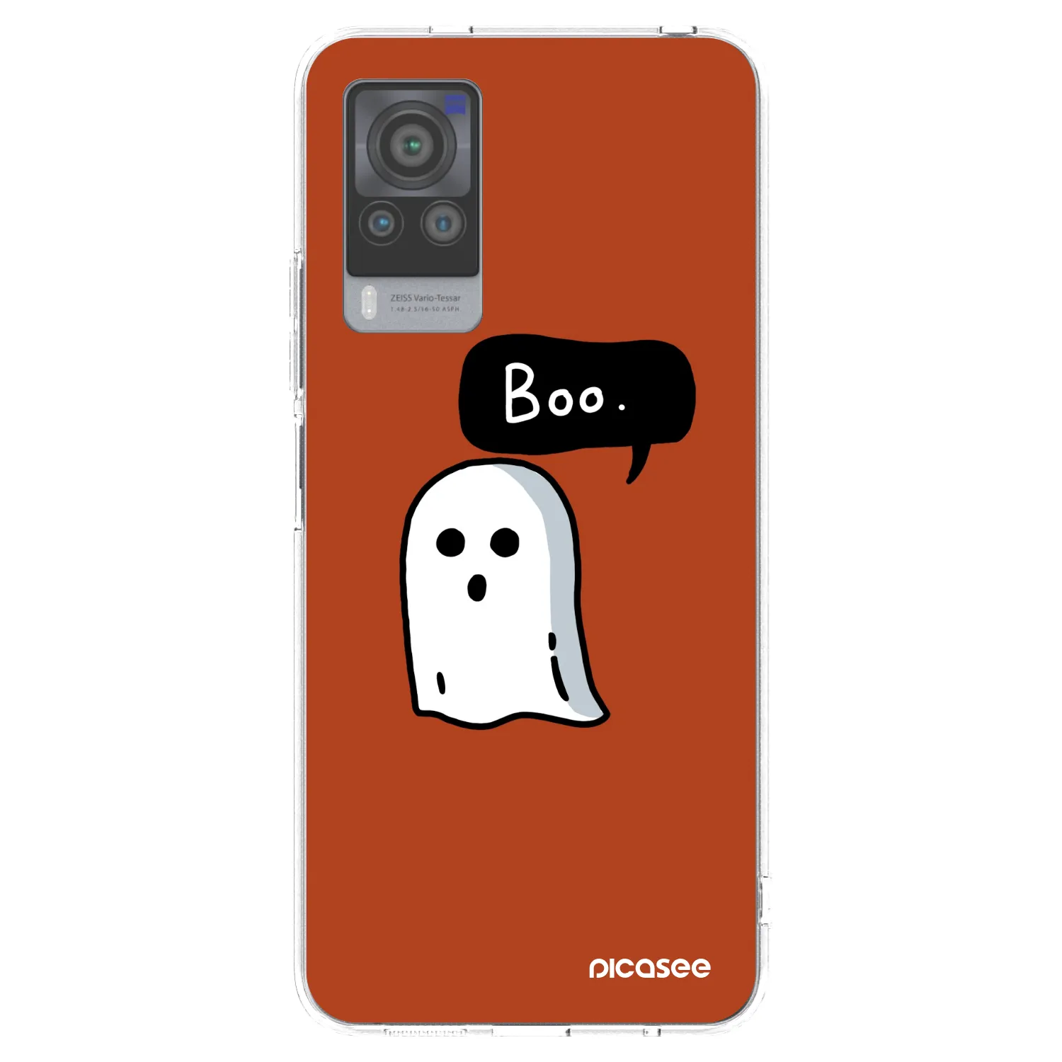 Picasee silikonowe przeźroczyste etui na Vivo X60 Pro 5G - Boo