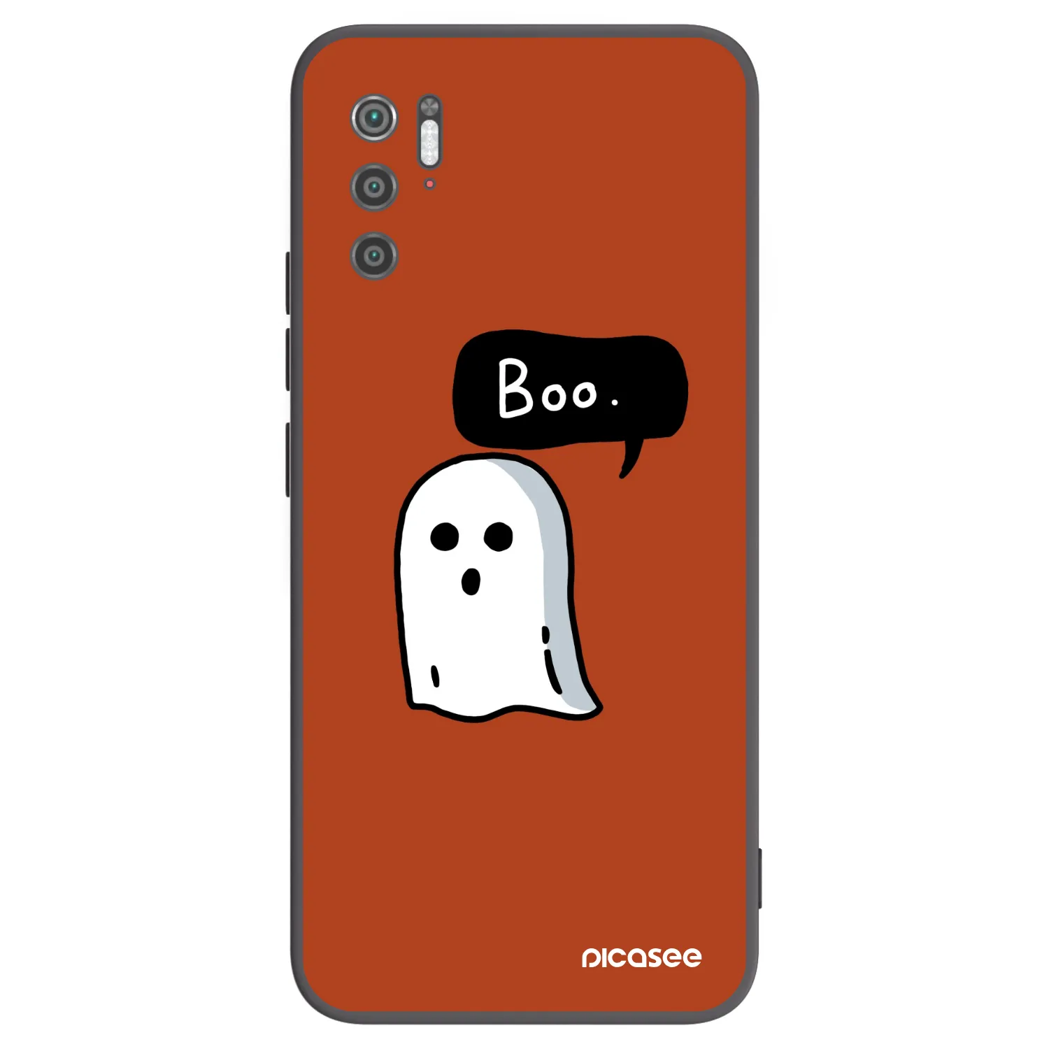 Picasee silikonowe czarne etui na Xiaomi Poco M3 Pro 5G - Boo