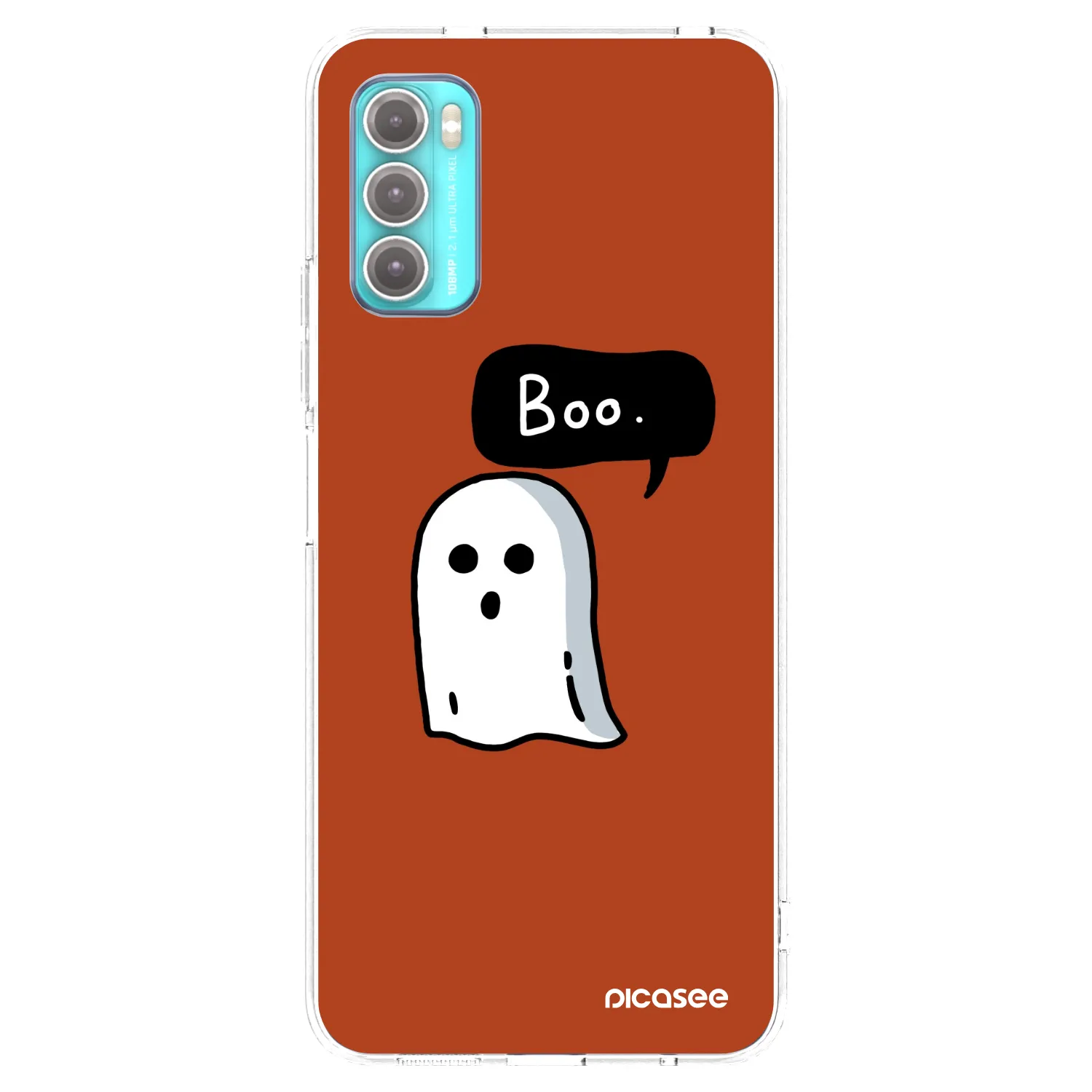 Picasee silikonowe przeźroczyste etui na Motorola Moto G60 - Boo