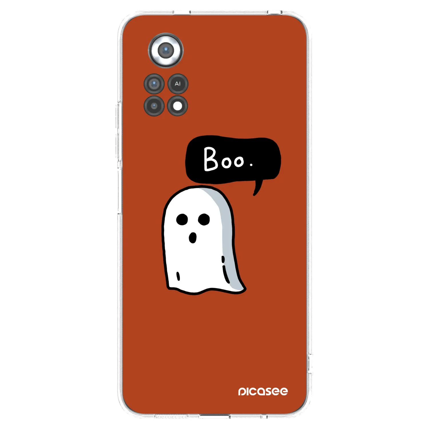 Picasee silikonowe przeźroczyste etui na Xiaomi Poco X4 Pro 5G - Boo