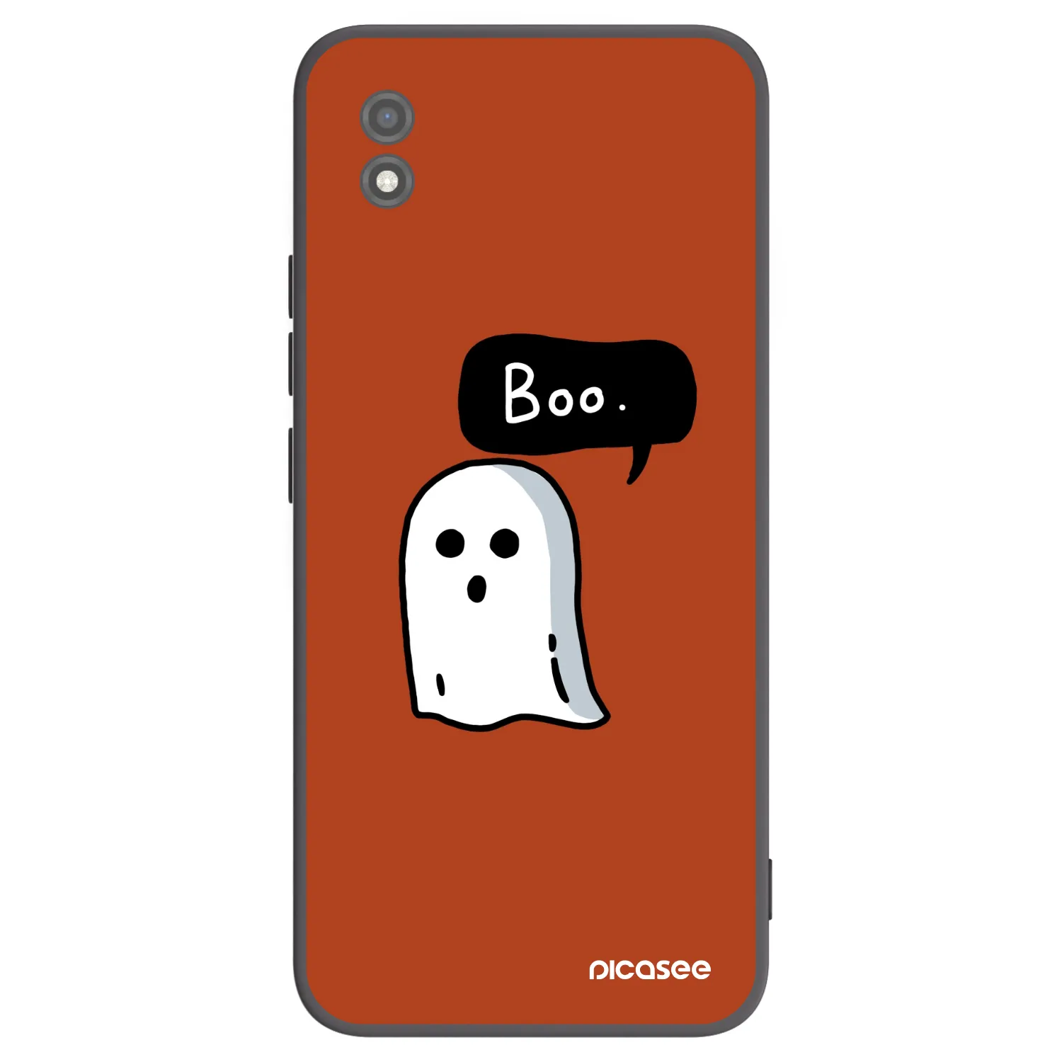 Picasee silikonowe czarne etui na Realme C11 (2021) - Boo