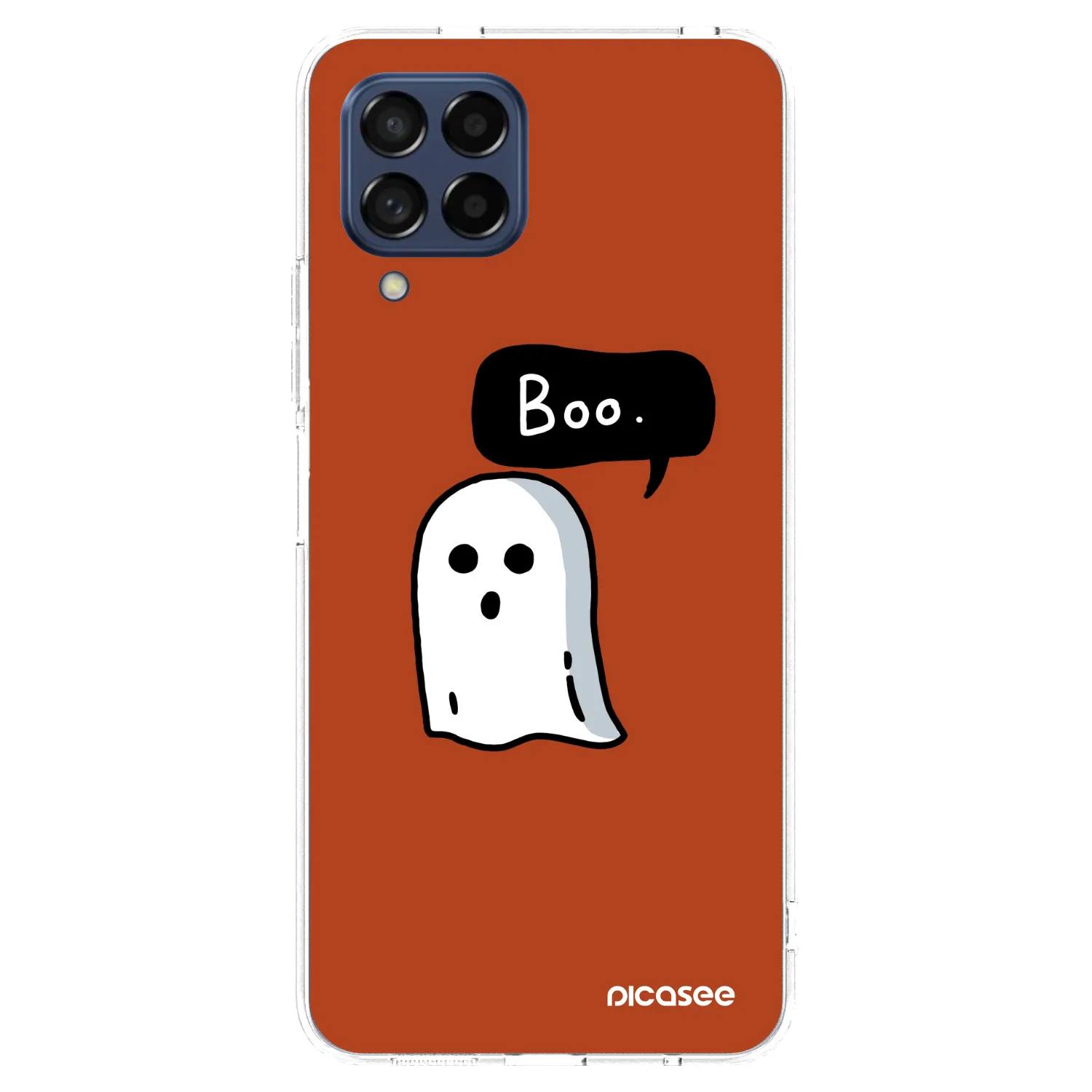 Picasee silikonowe przeźroczyste etui na Samsung Galaxy M53 5G - Boo