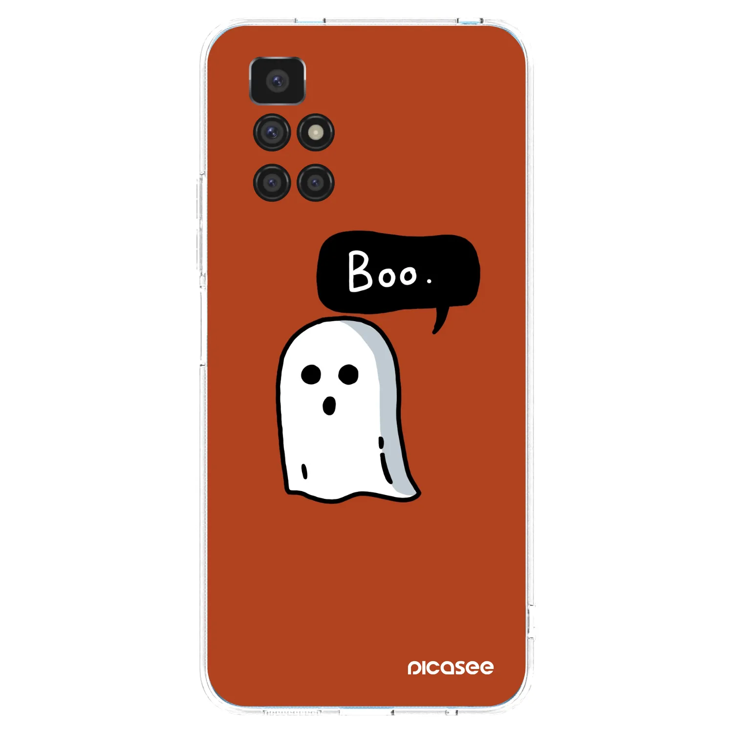 Picasee silikonowe przeźroczyste etui na Xiaomi Redmi 10 (2022) - Boo