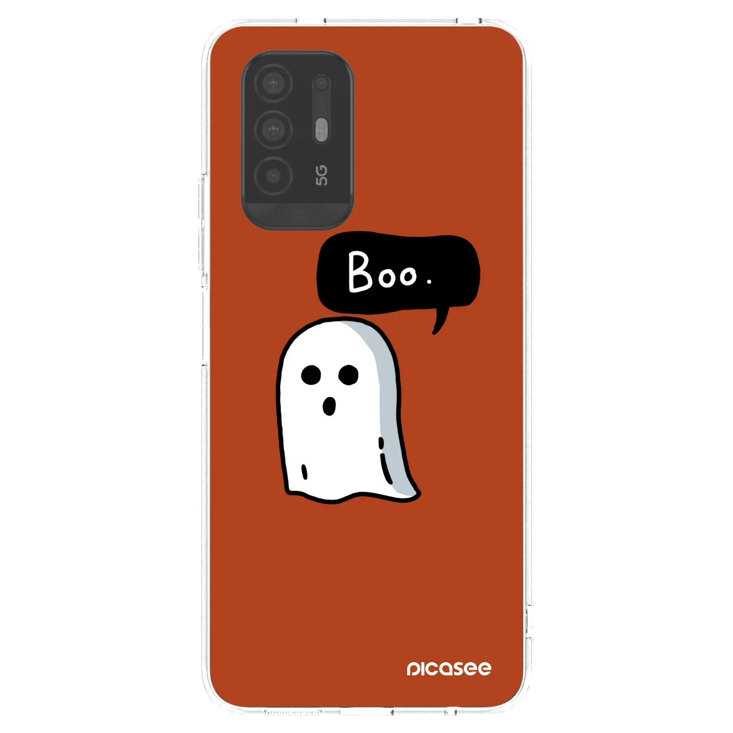 Picasee silikonowe przeźroczyste etui na OPPO A94 5G - Boo