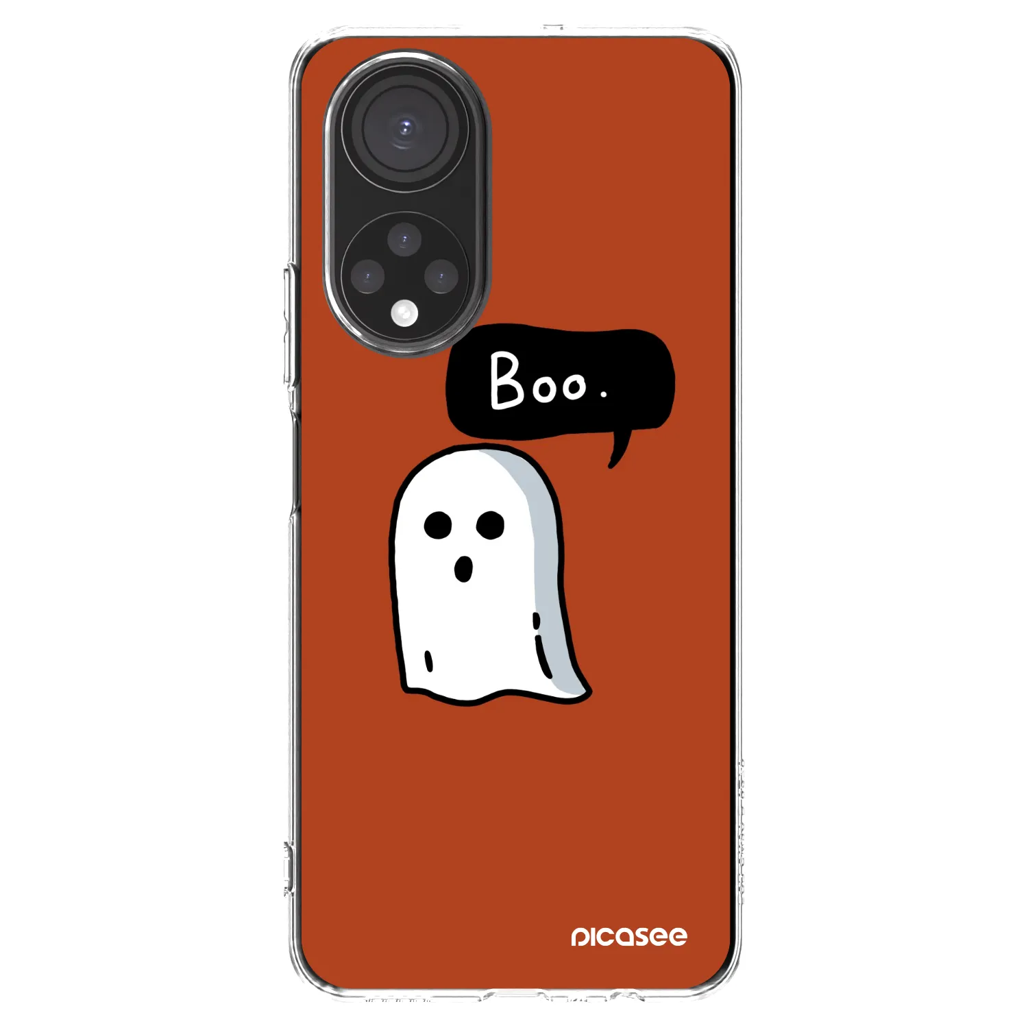 Picasee silikonowe przeźroczyste etui na Honor X7 - Boo
