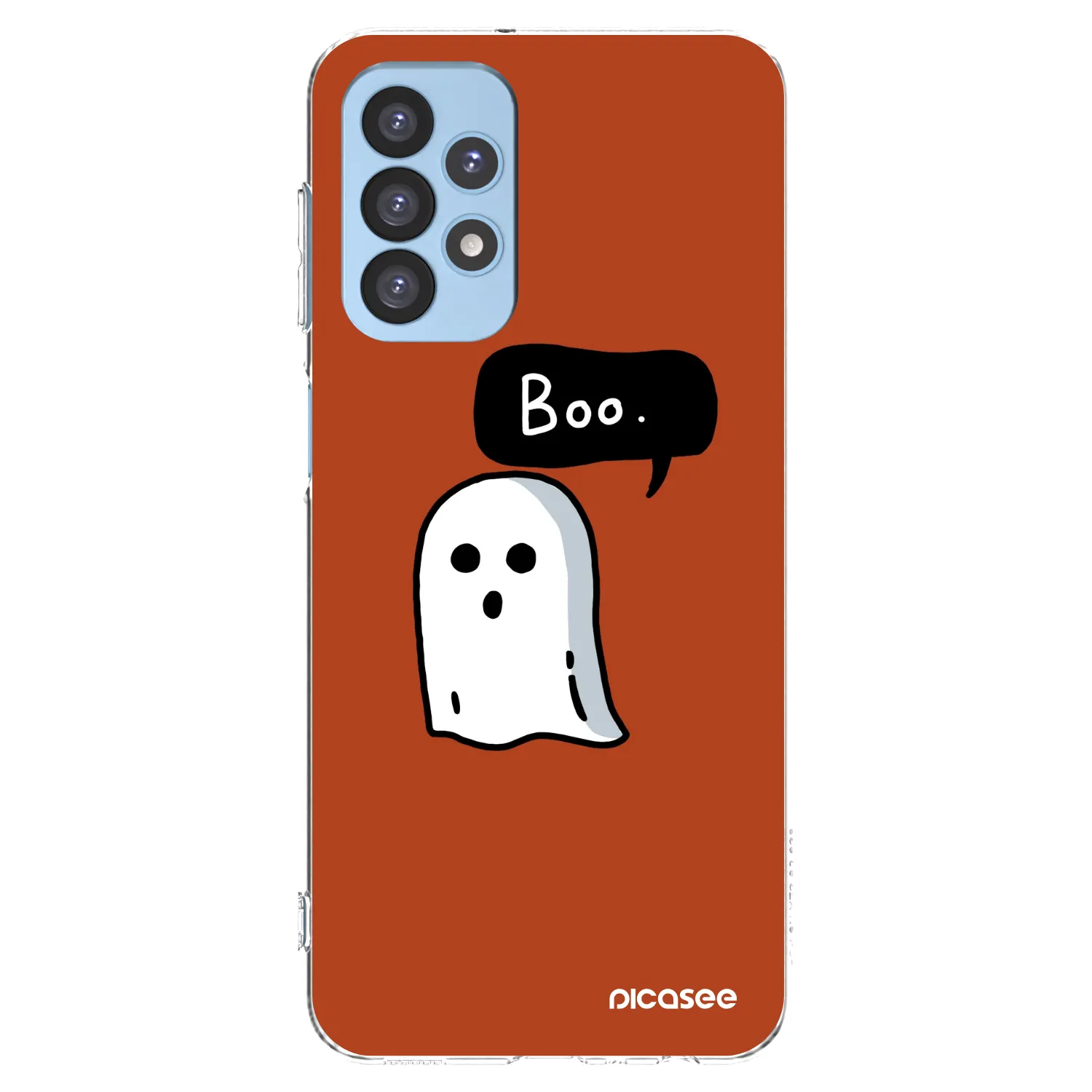 Picasee silikonowe przeźroczyste etui na Samsung Galaxy A23 A235F 4G - Boo