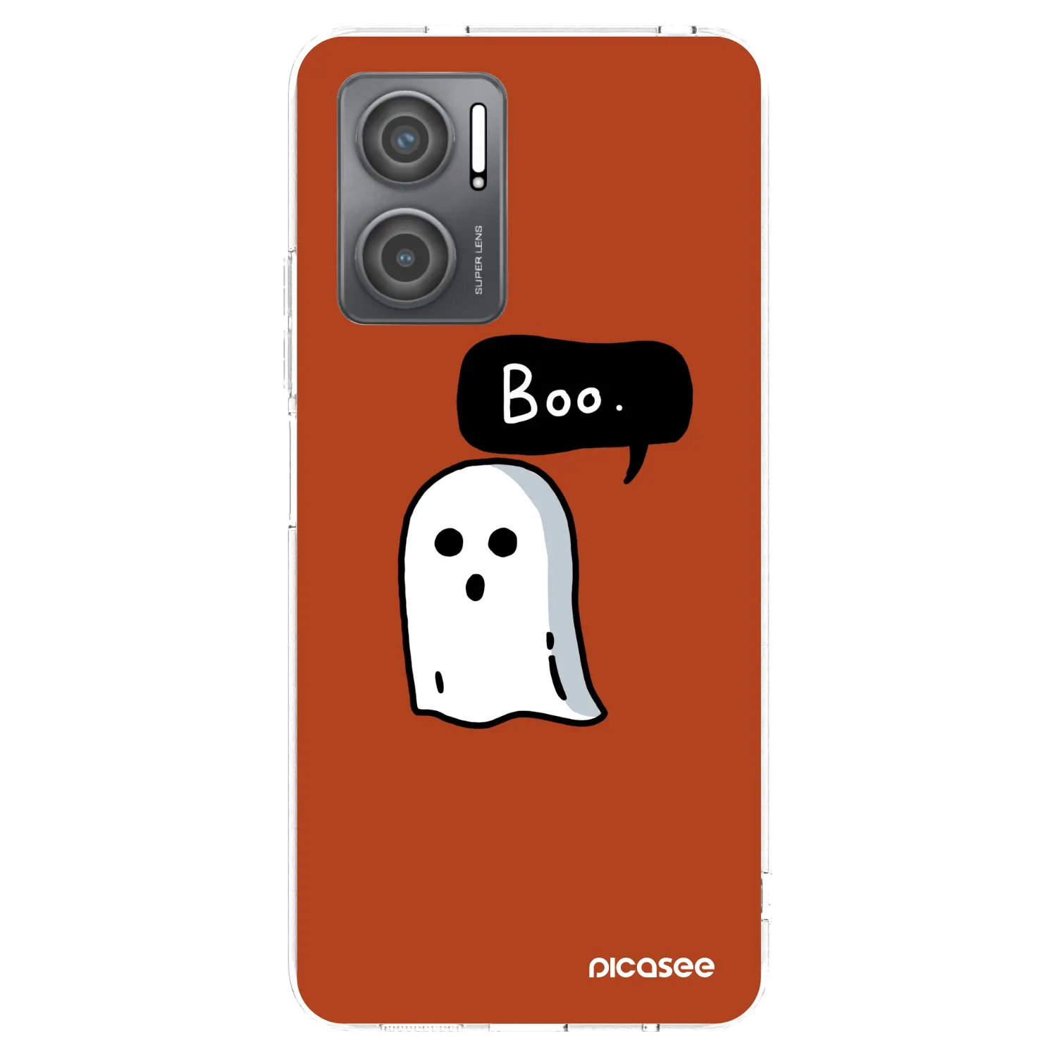 Picasee silikonowe przeźroczyste etui na Xiaomi Redmi 10 5G - Boo