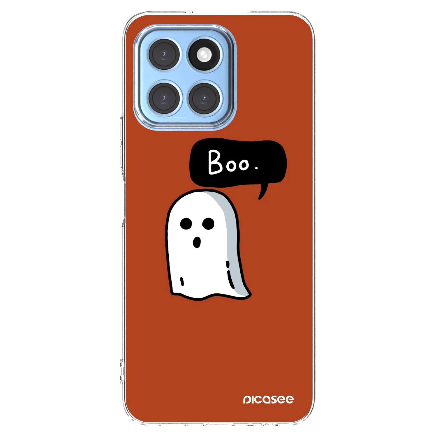 Picasee silikonowe przeźroczyste etui na Honor X6 - Boo