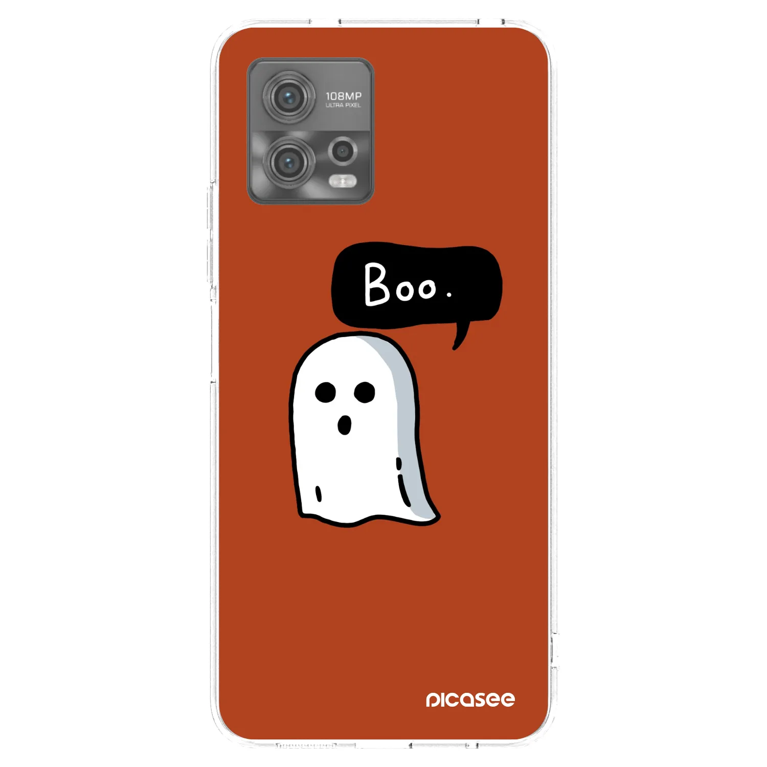Picasee silikonowe przeźroczyste etui na Motorola Moto G72 - Boo