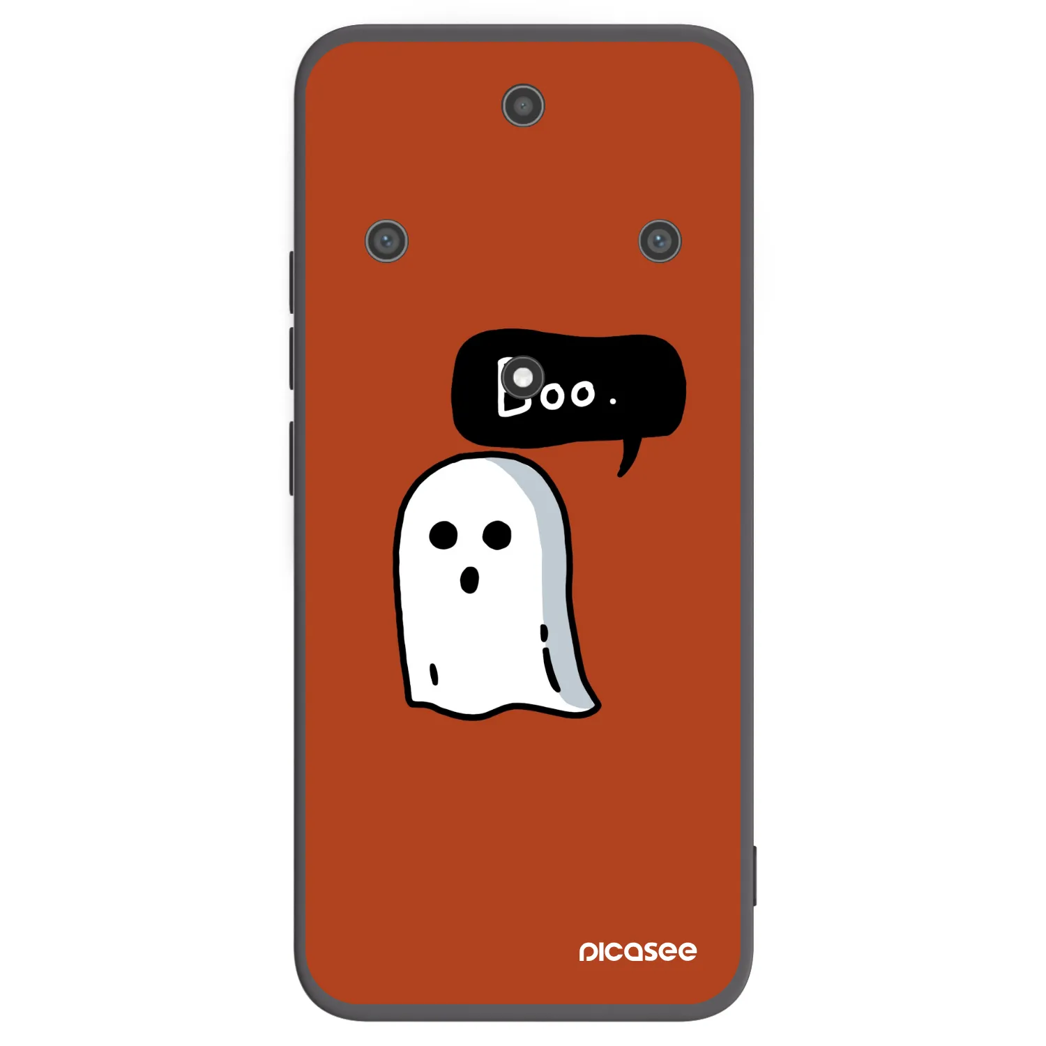 Picasee silikonowe czarne etui na Honor Magic5 Lite 5G - Boo