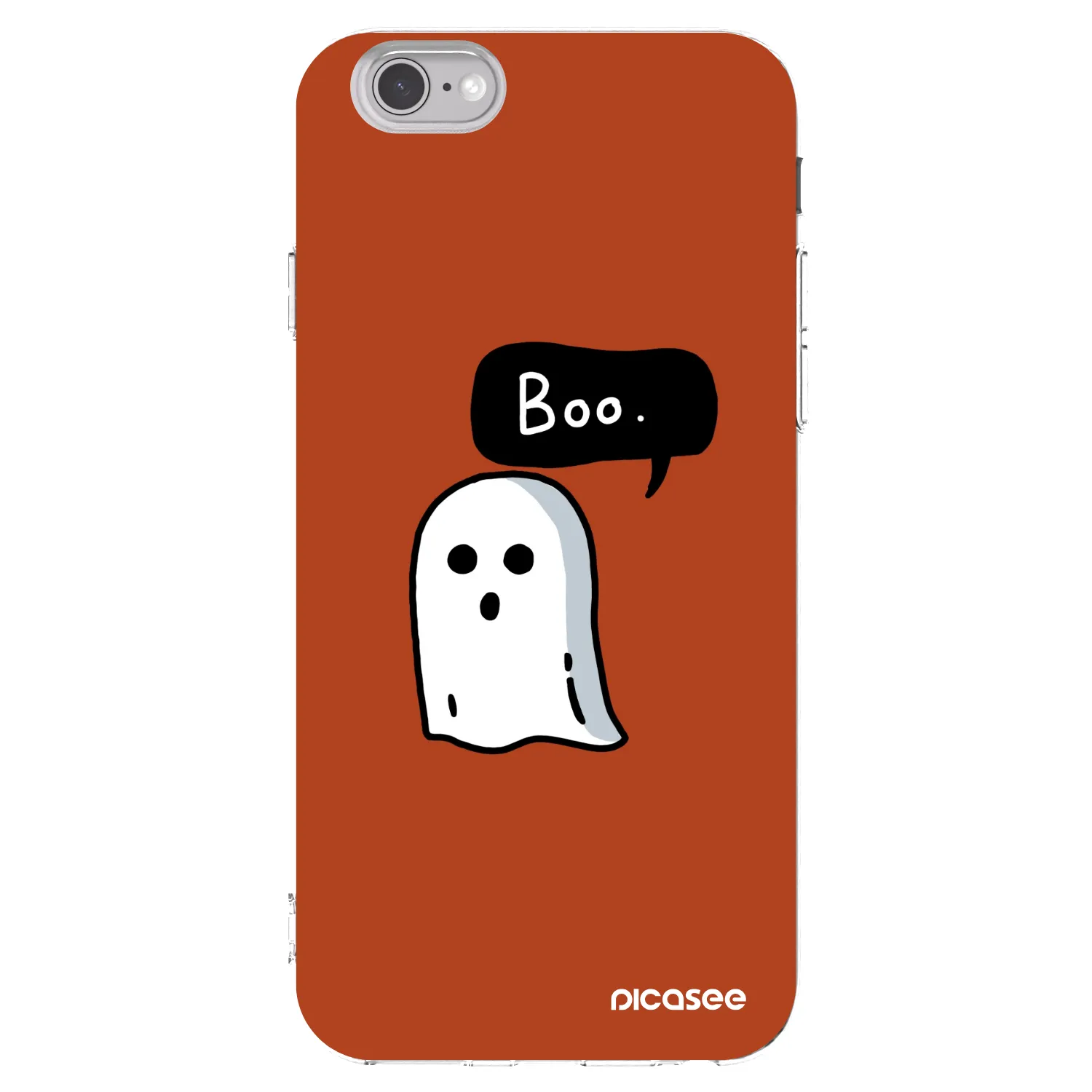 Picasee silikonowe przeźroczyste etui na Apple iPhone 6/6S - Boo
