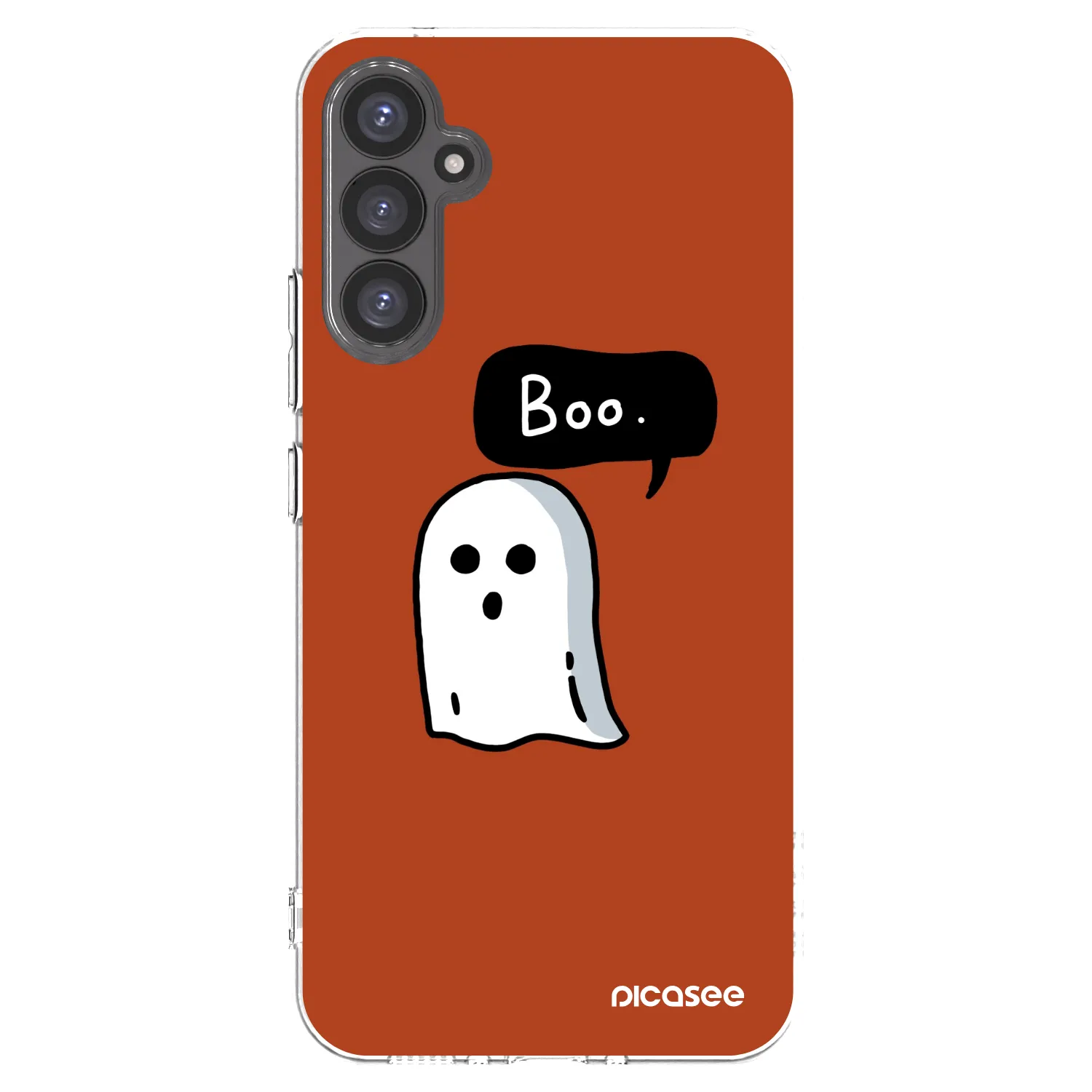 Picasee silikonowe przeźroczyste etui na Samsung Galaxy A34 5G A346B - Boo