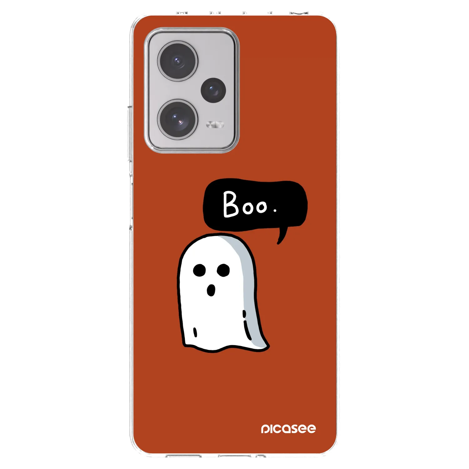 Picasee silikonowe przeźroczyste etui na Xiaomi Redmi Note 12 Pro+ 5G - Boo