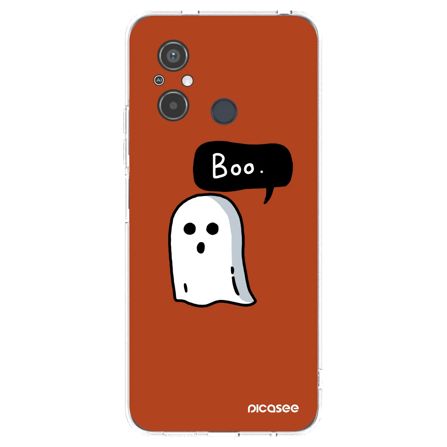 Picasee silikonowe przeźroczyste etui na Xiaomi Redmi 12C - Boo