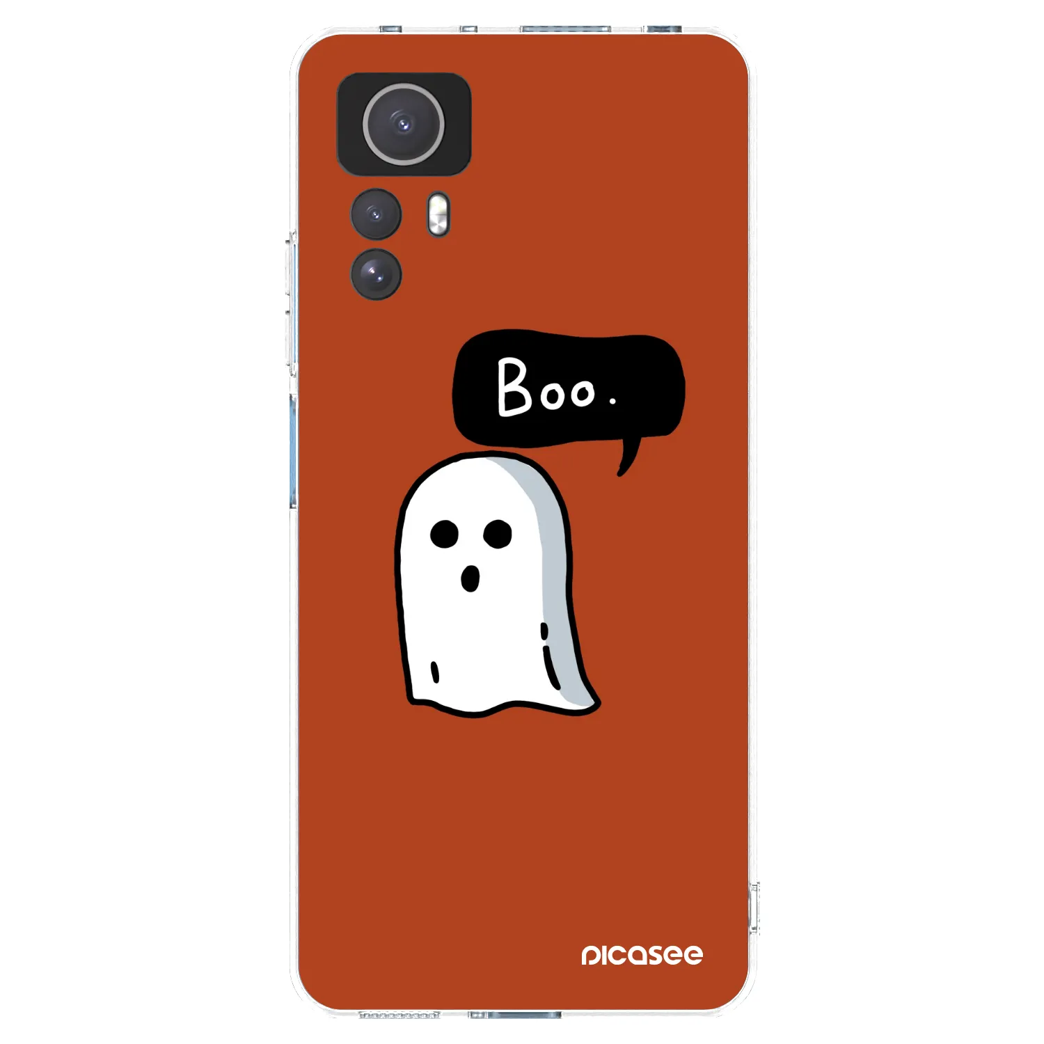 Picasee silikonowe przeźroczyste etui na Xiaomi Redmi Note 12S - Boo