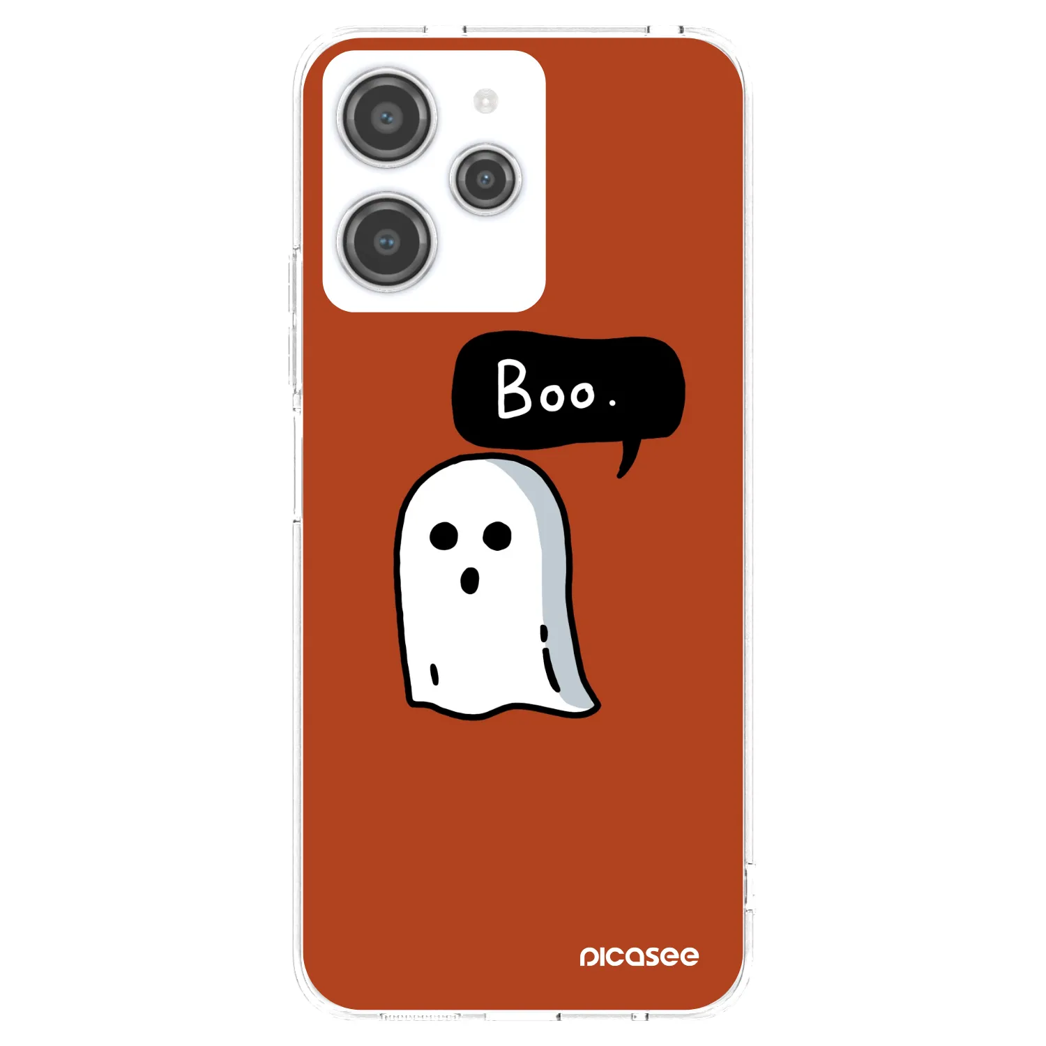 Picasee silikonowe przeźroczyste etui na Xiaomi Redmi 12 4G - Boo