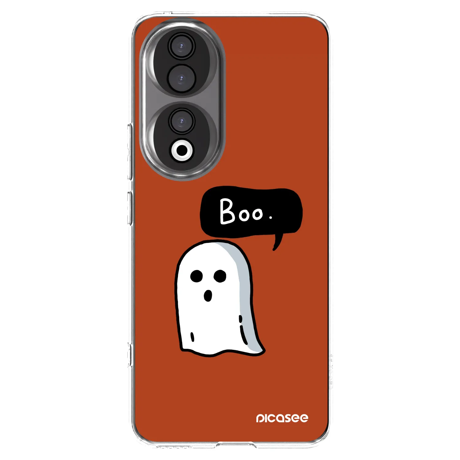 Picasee silikonowe przeźroczyste etui na Honor 90 5G - Boo