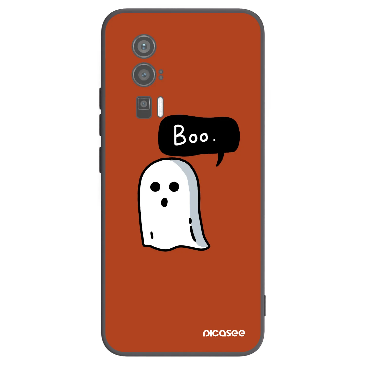 Picasee silikonowe czarne etui na Xiaomi Poco F5 Pro 5G - Boo