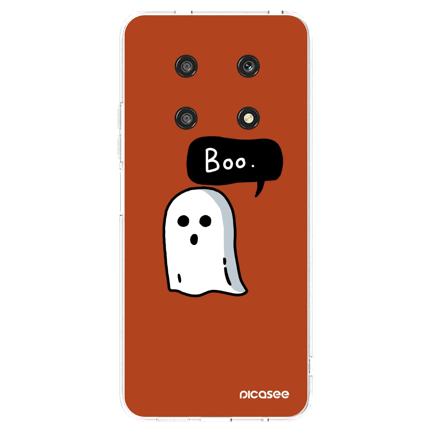 Picasee silikonowe przeźroczyste etui na Honor Magic4 Lite 5G - Boo