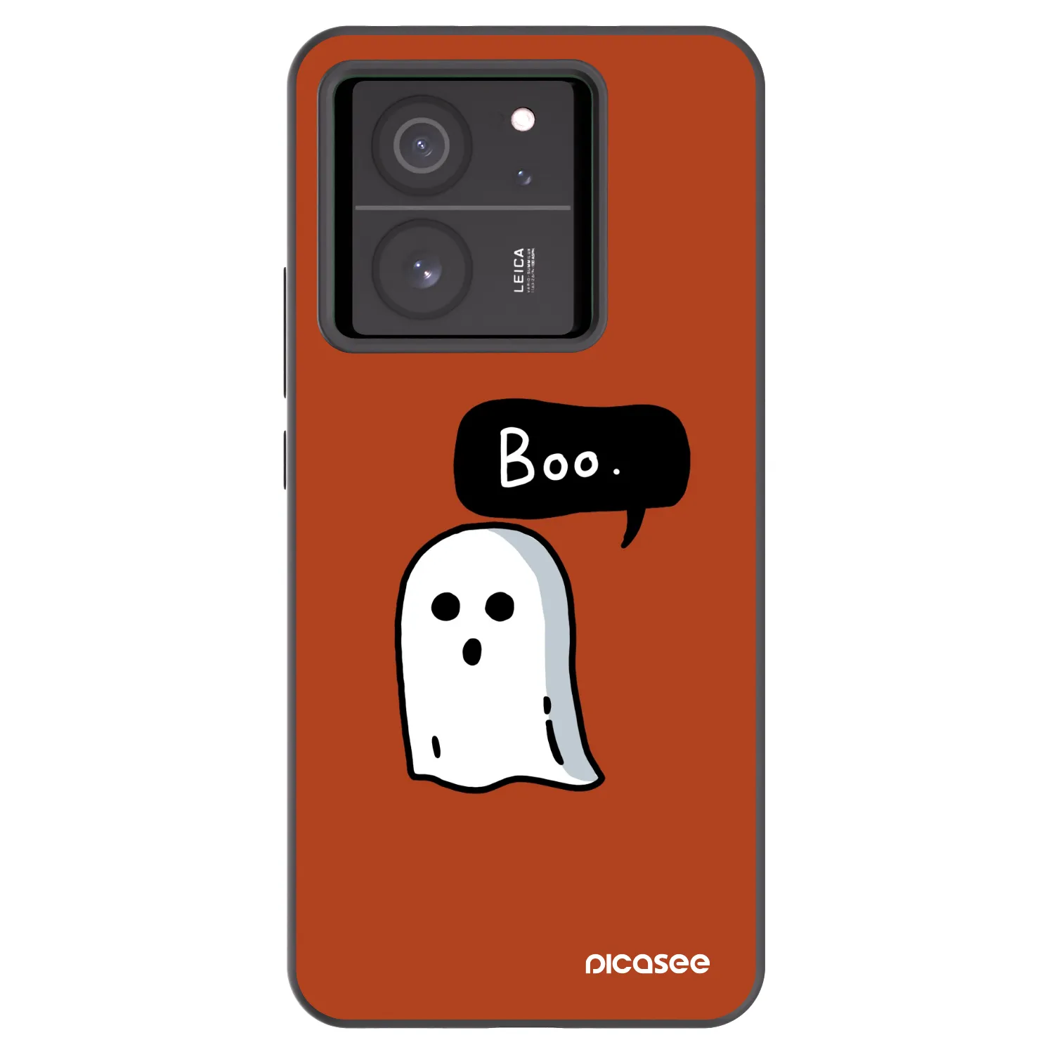 Picasee silikonowe czarne etui na Xiaomi 13T Pro - Boo