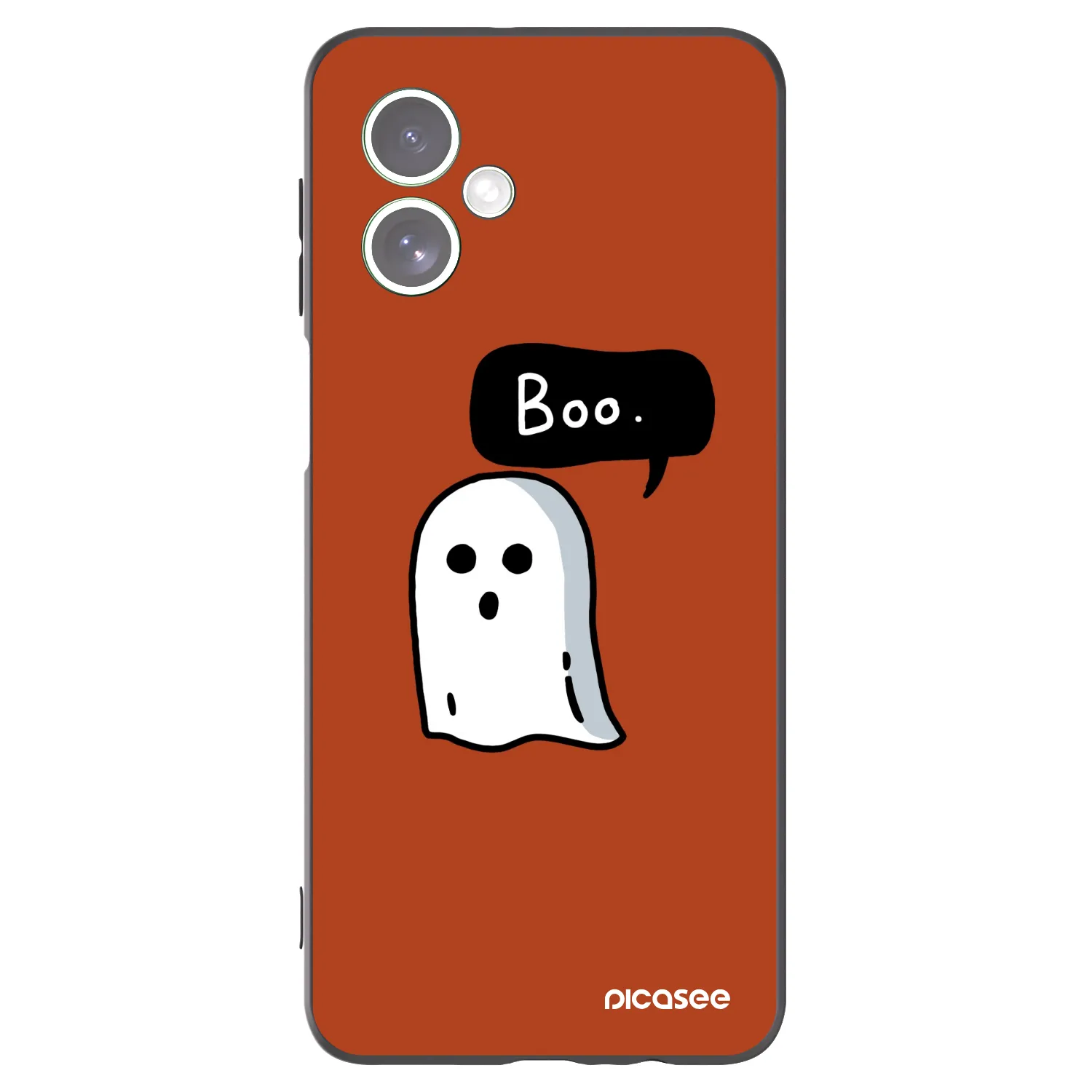 Picasee silikonowe czarne etui na Motorola Moto G54 5G - Boo