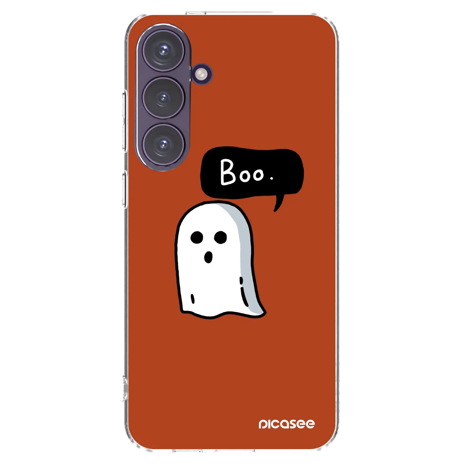 Picasee silikonowe przeźroczyste etui na Samsung Galaxy S24+ S926B 5G - Boo