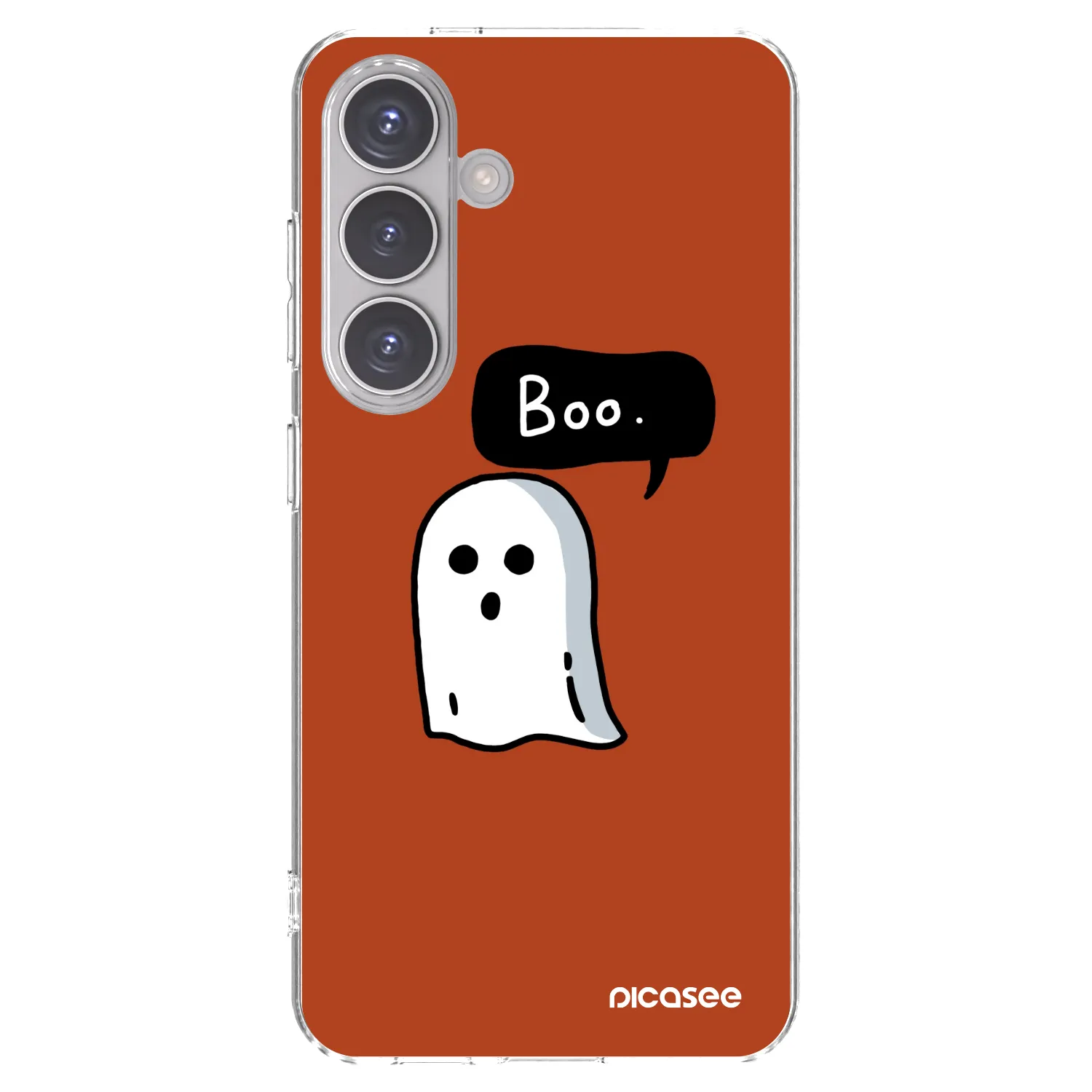 Picasee silikonowe przeźroczyste etui na Samsung Galaxy S24 S921B 5G - Boo