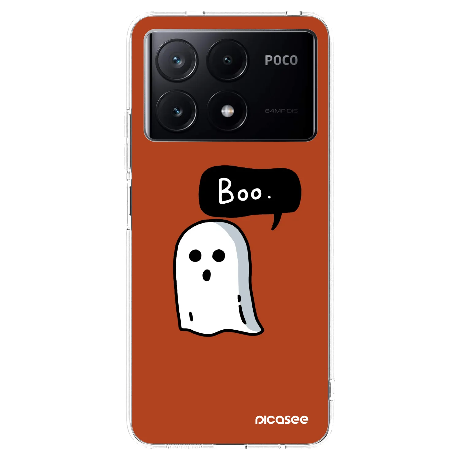 Picasee silikonowe przeźroczyste etui na Xiaomi Poco X6 Pro - Boo