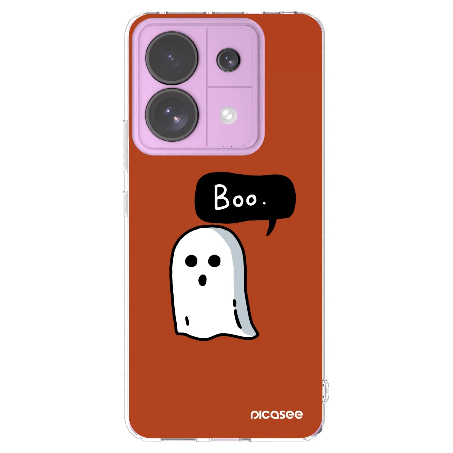 Picasee silikonowe przeźroczyste etui na Xiaomi Redmi Note 13 Pro 5G - Boo