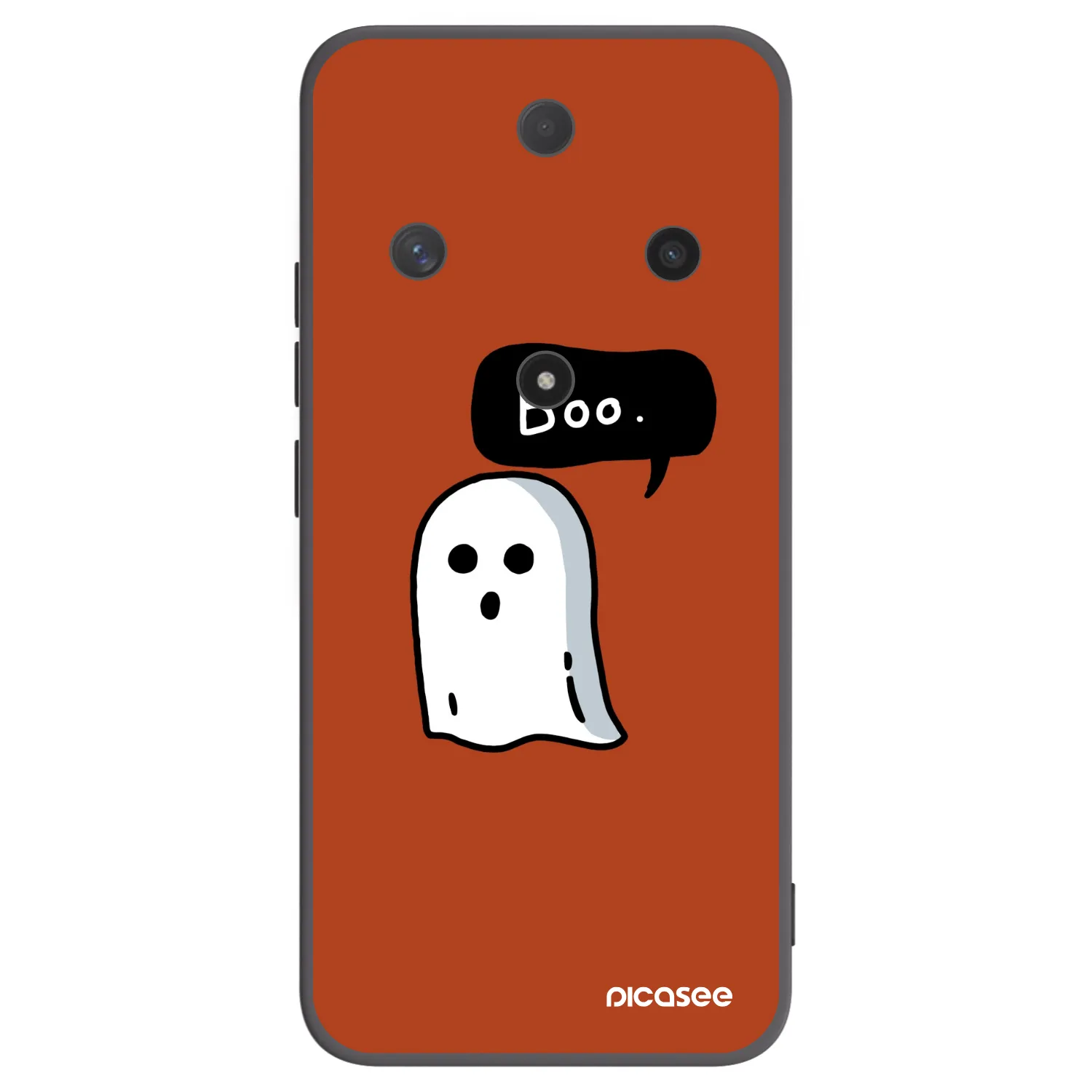 Picasee silikonowe czarne etui na Honor Magic6 Lite 5G - Boo
