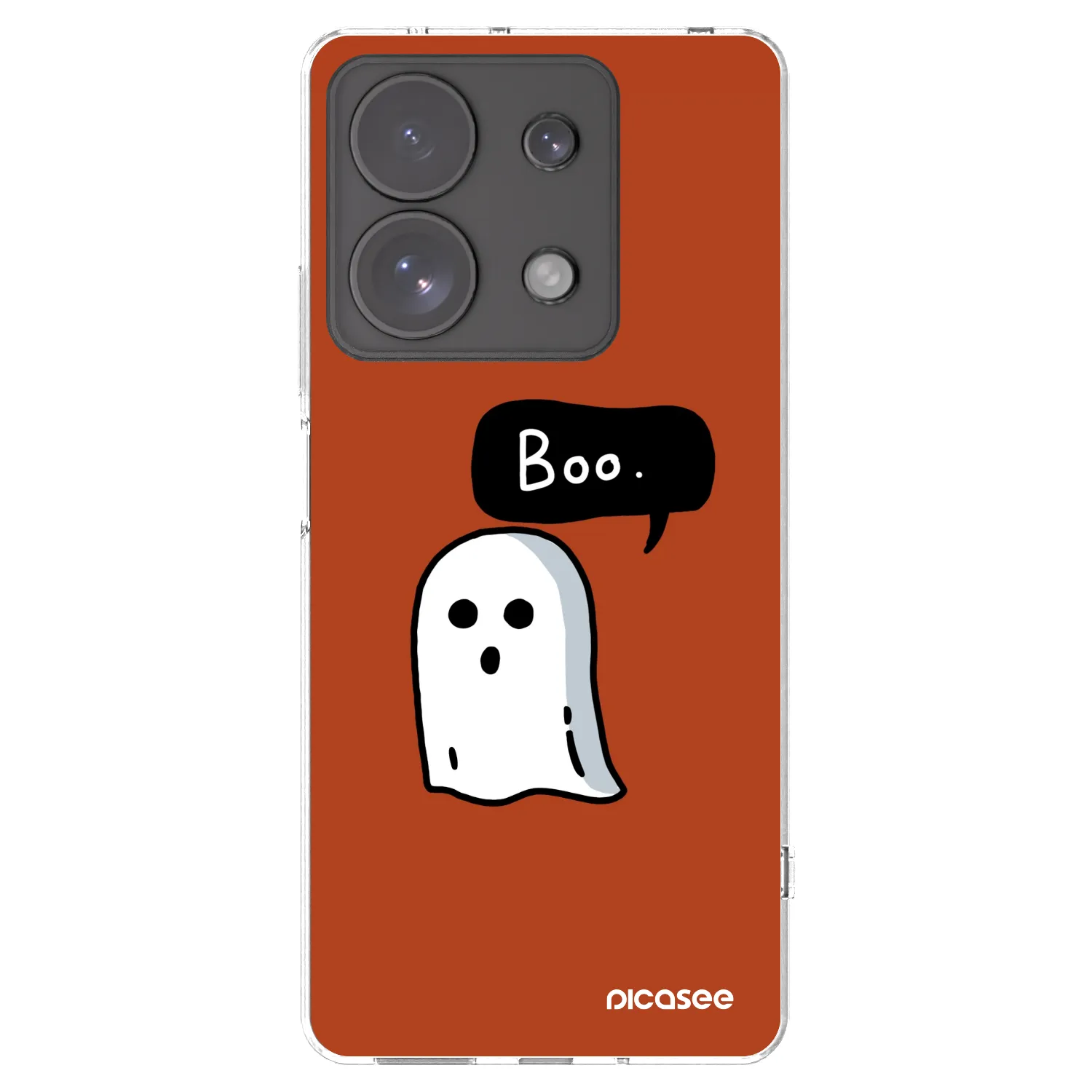 Picasee silikonowe przeźroczyste etui na Xiaomi Redmi Note 13 Pro 4G - Boo
