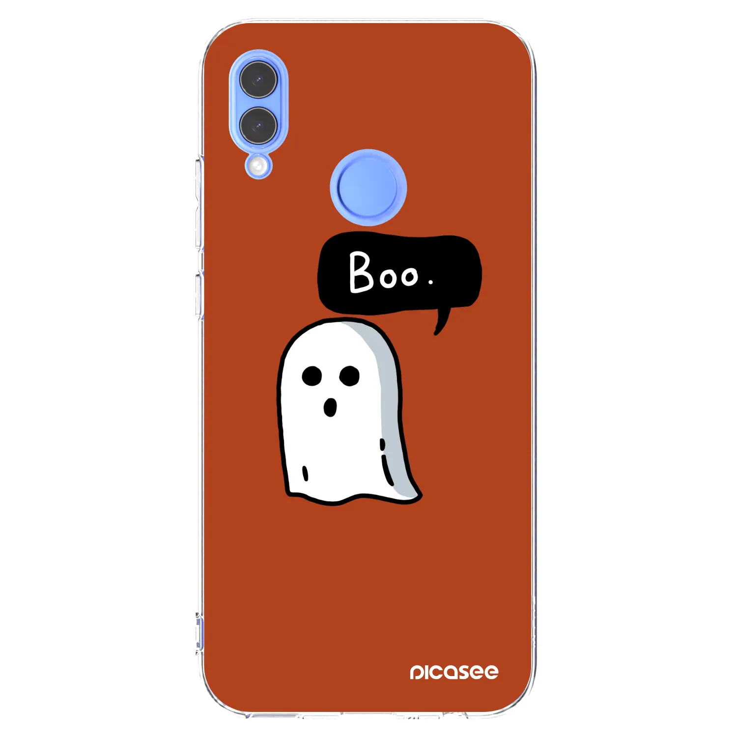 Picasee silikonowe przeźroczyste etui na Huawei P Smart 2019 - Boo