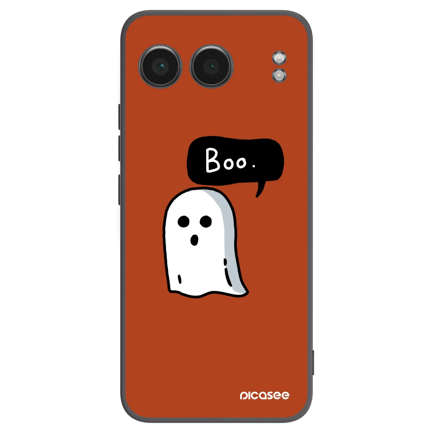 Picasee silikonowe czarne etui na OnePlus Nord 4 - Boo