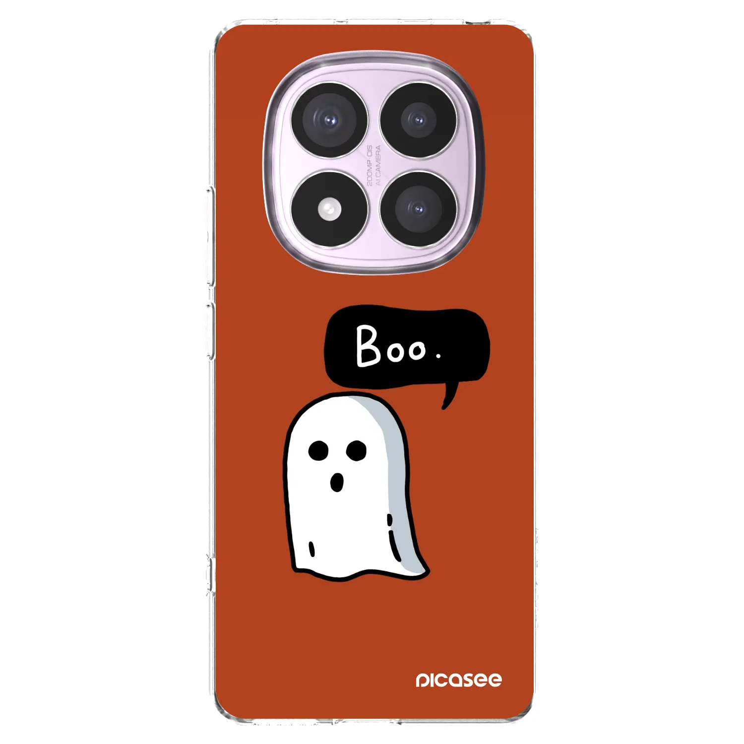 Picasee silikonowe przeźroczyste etui na Xiaomi Redmi Note 14 Pro 5G - Boo