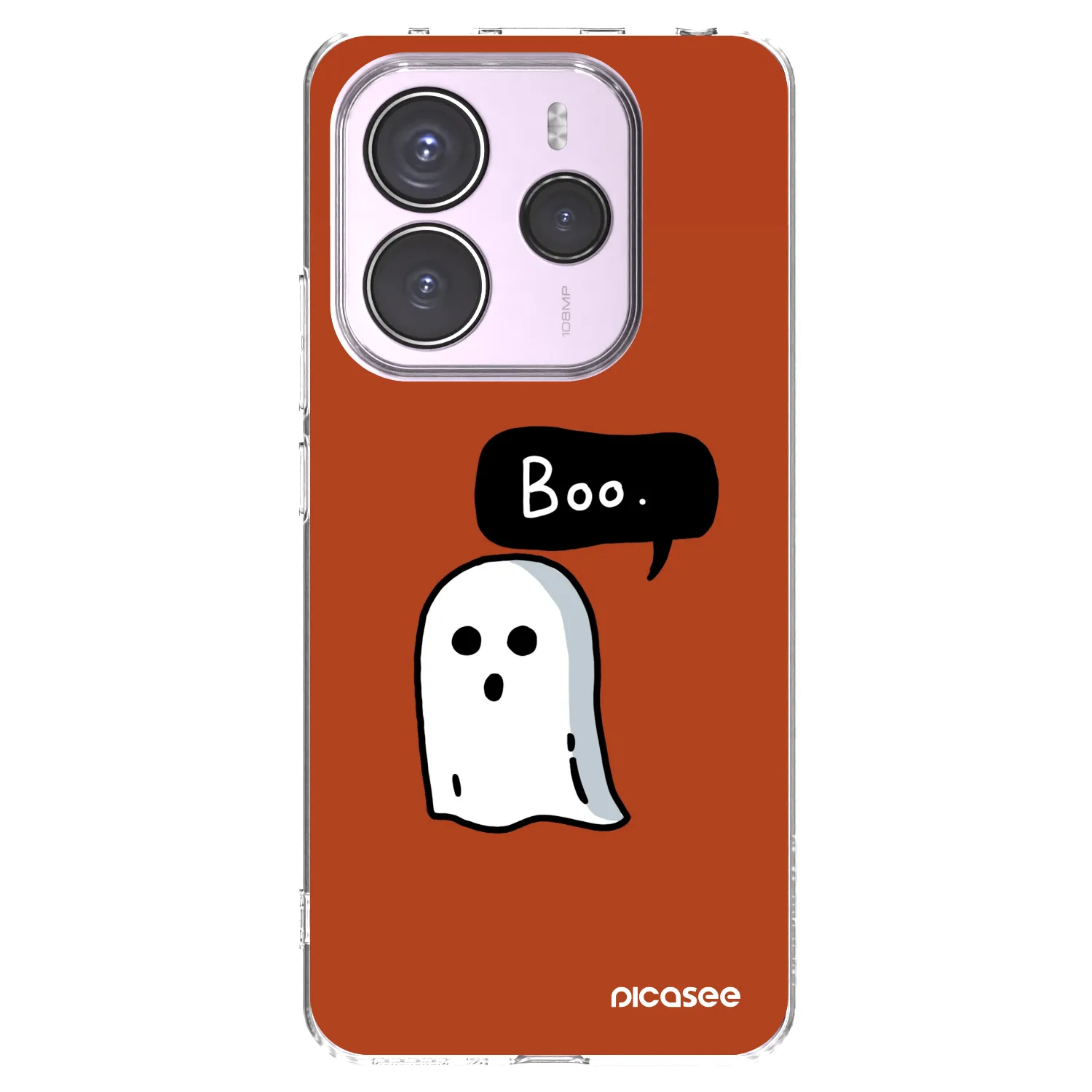 Picasee silikonowe przeźroczyste etui na Xiaomi Redmi Note 14 5G - Boo