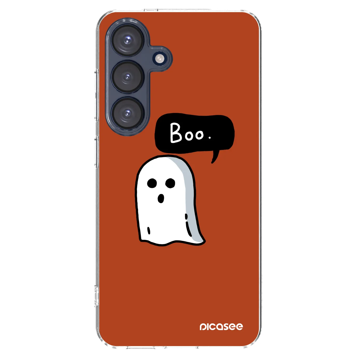 Picasee silikonowe przeźroczyste etui na Samsung Galaxy S25 5G - Boo