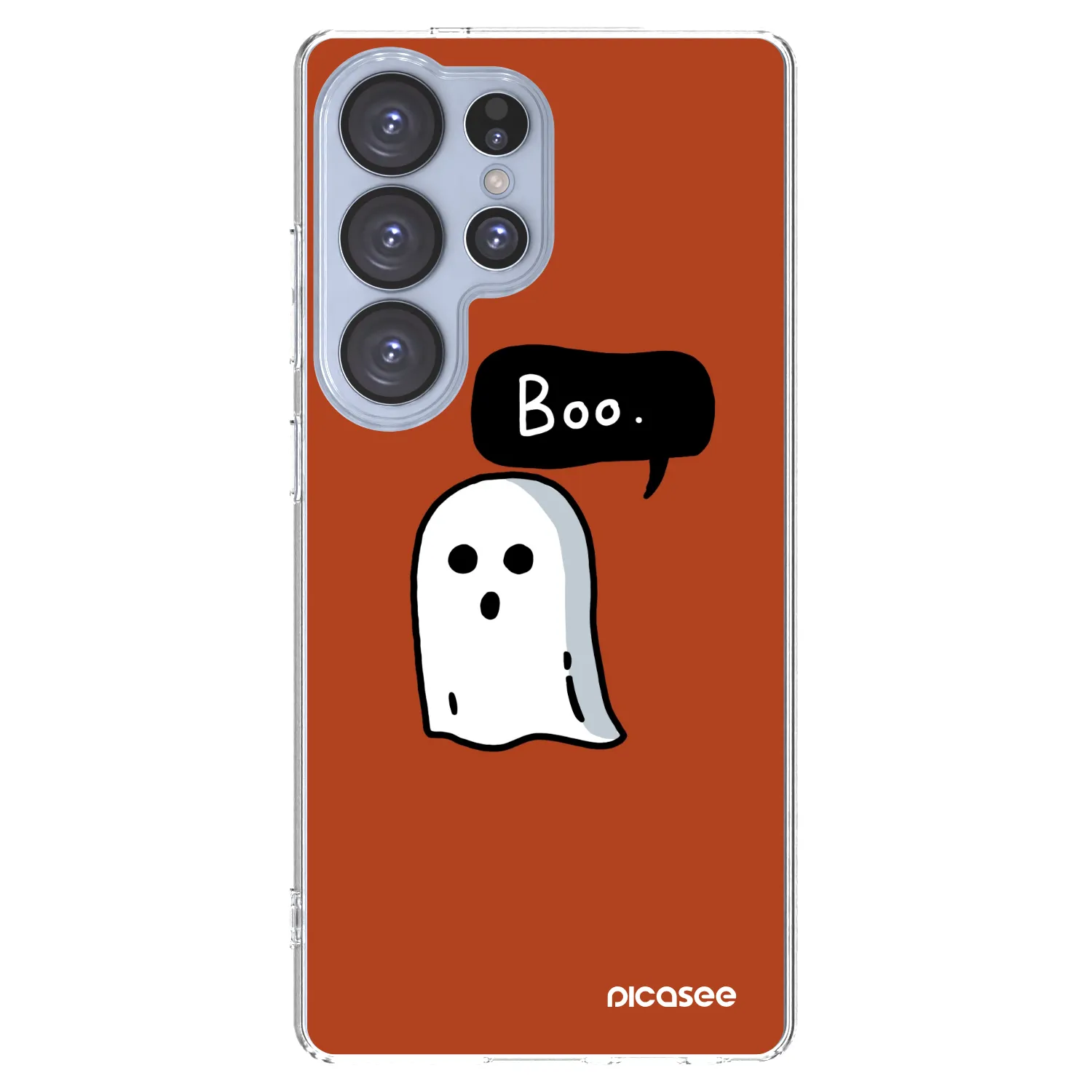 Picasee silikonowe przeźroczyste etui na Samsung Galaxy S25 Ultra 5G - Boo