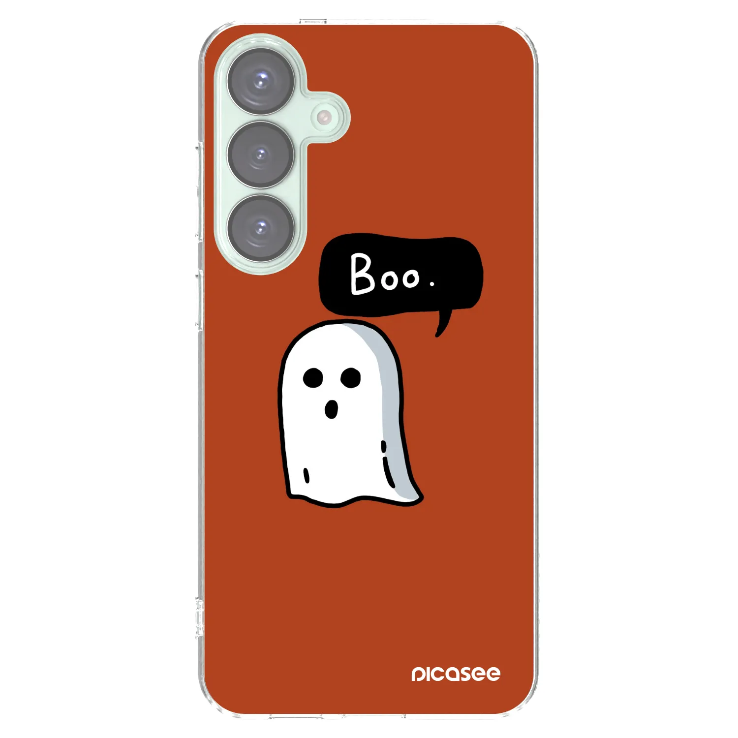 Picasee silikonowe przeźroczyste etui na Samsung Galaxy S25+ 5G - Boo