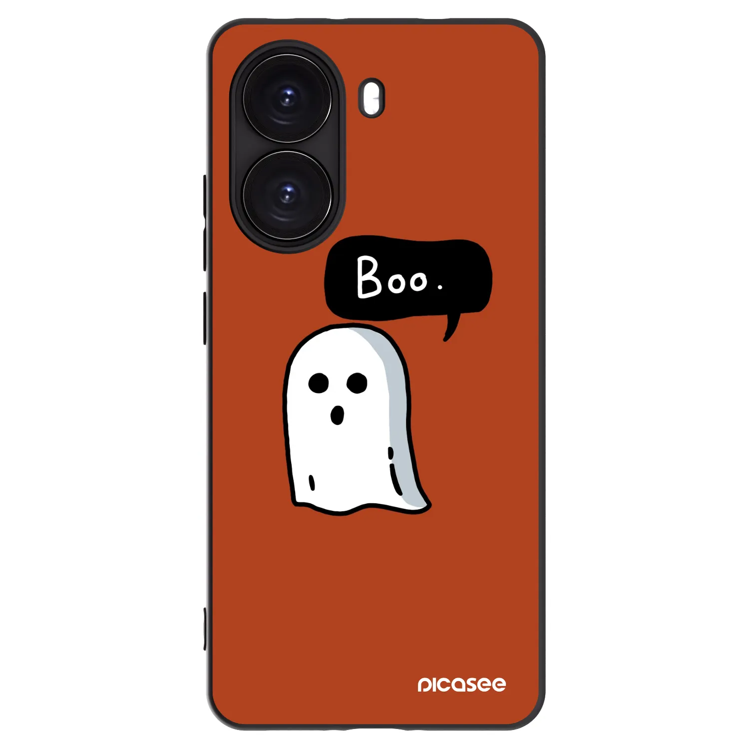 Picasee silikonowe czarne etui na Xiaomi Poco X7 Pro 5G - Boo