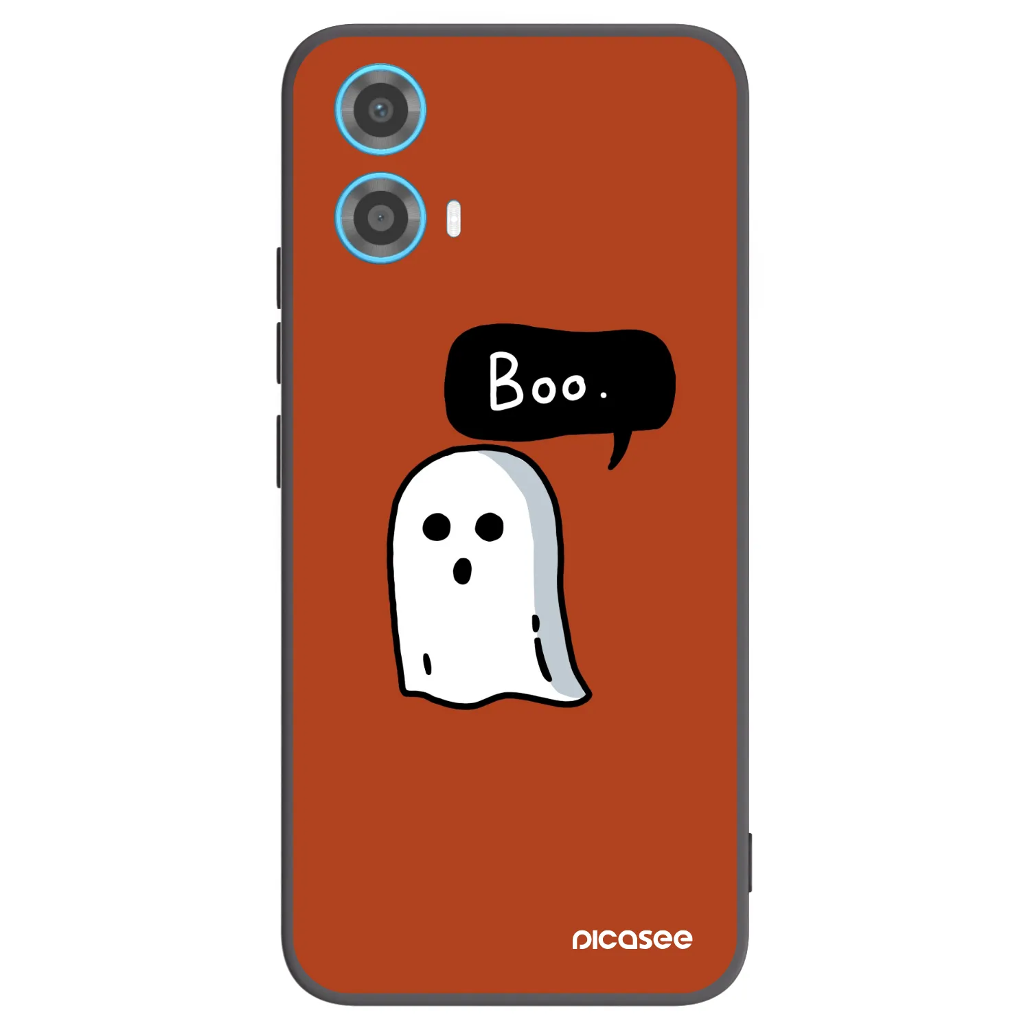 Picasee silikonowe czarne etui na Motorola Moto G34 5G - Boo