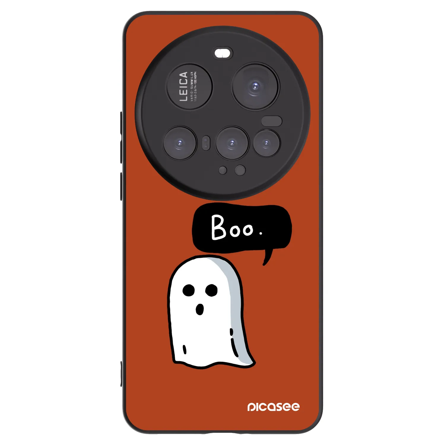 Picasee silikonowe czarne etui na Xiaomi 15 Ultra - Boo