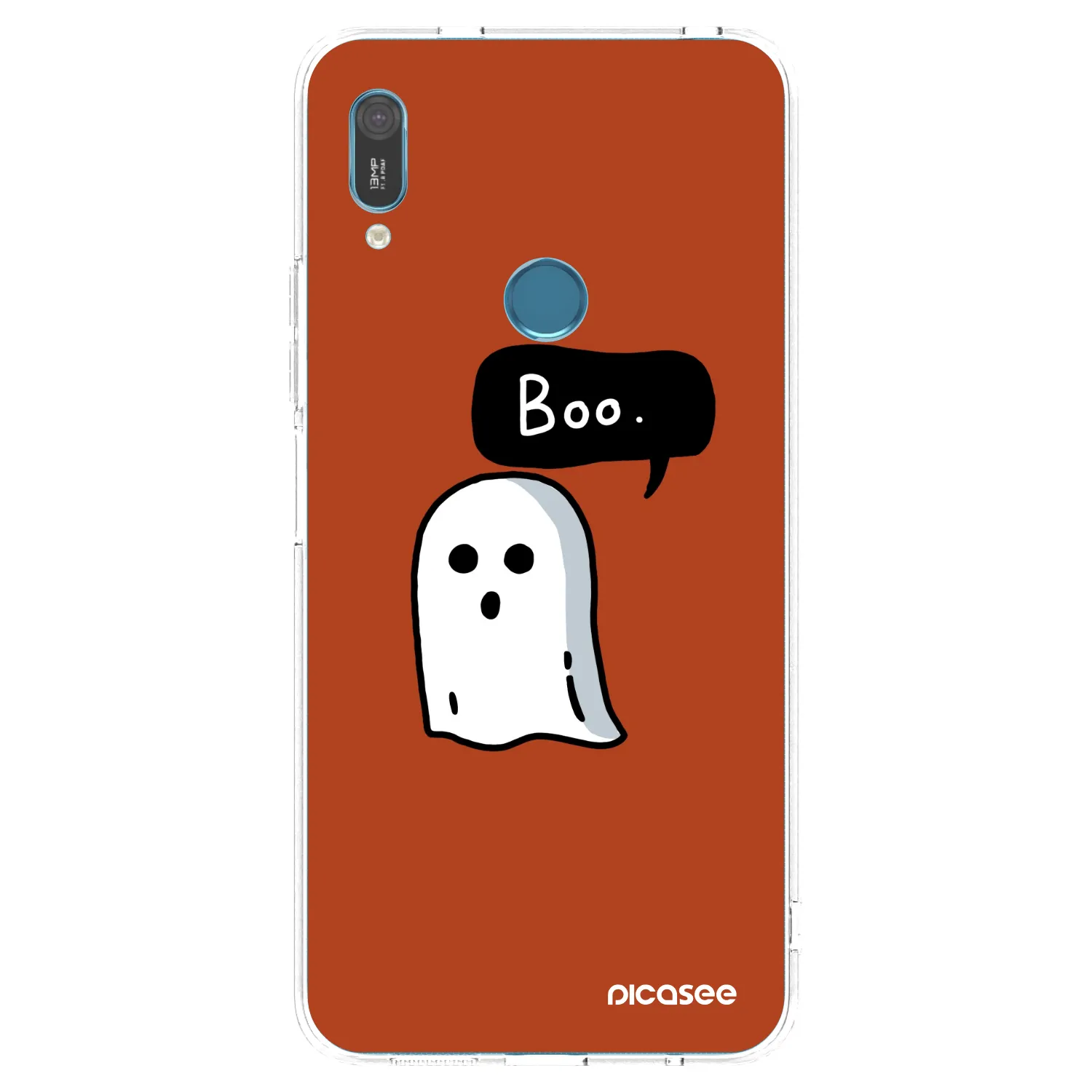 Picasee silikonowe przeźroczyste etui na Huawei Y6 2019 - Boo